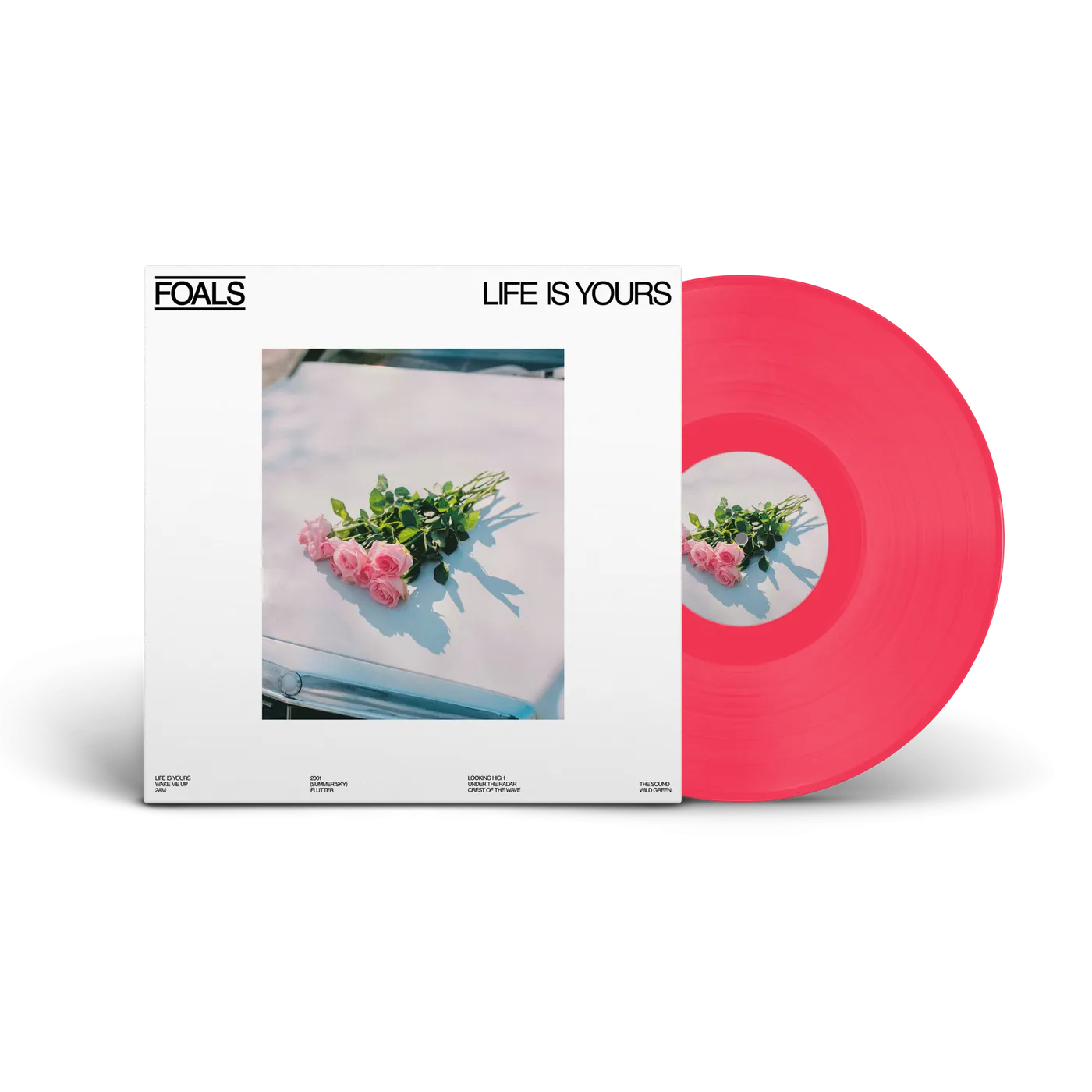Foals LIFE IS YOURS Pink LP (Vinyl)