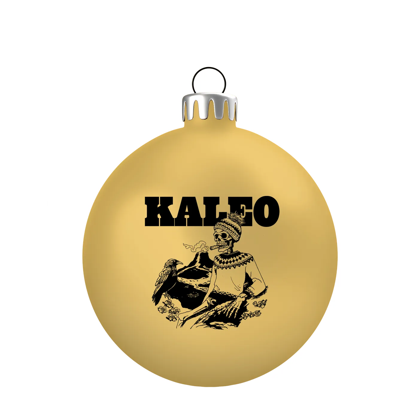 KALEO Cigar Skully Ornament