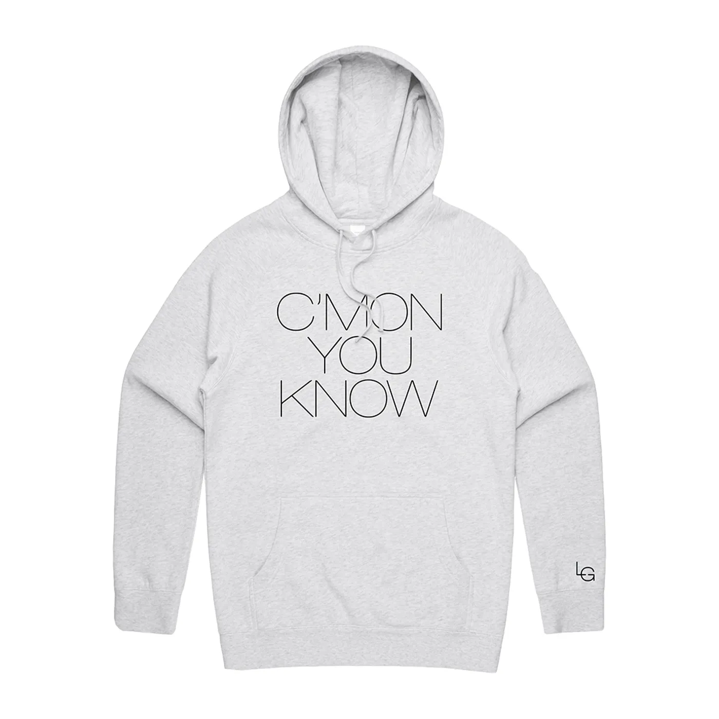 Liam Gallagher C'MON YOU KNOW Hoodie Grey