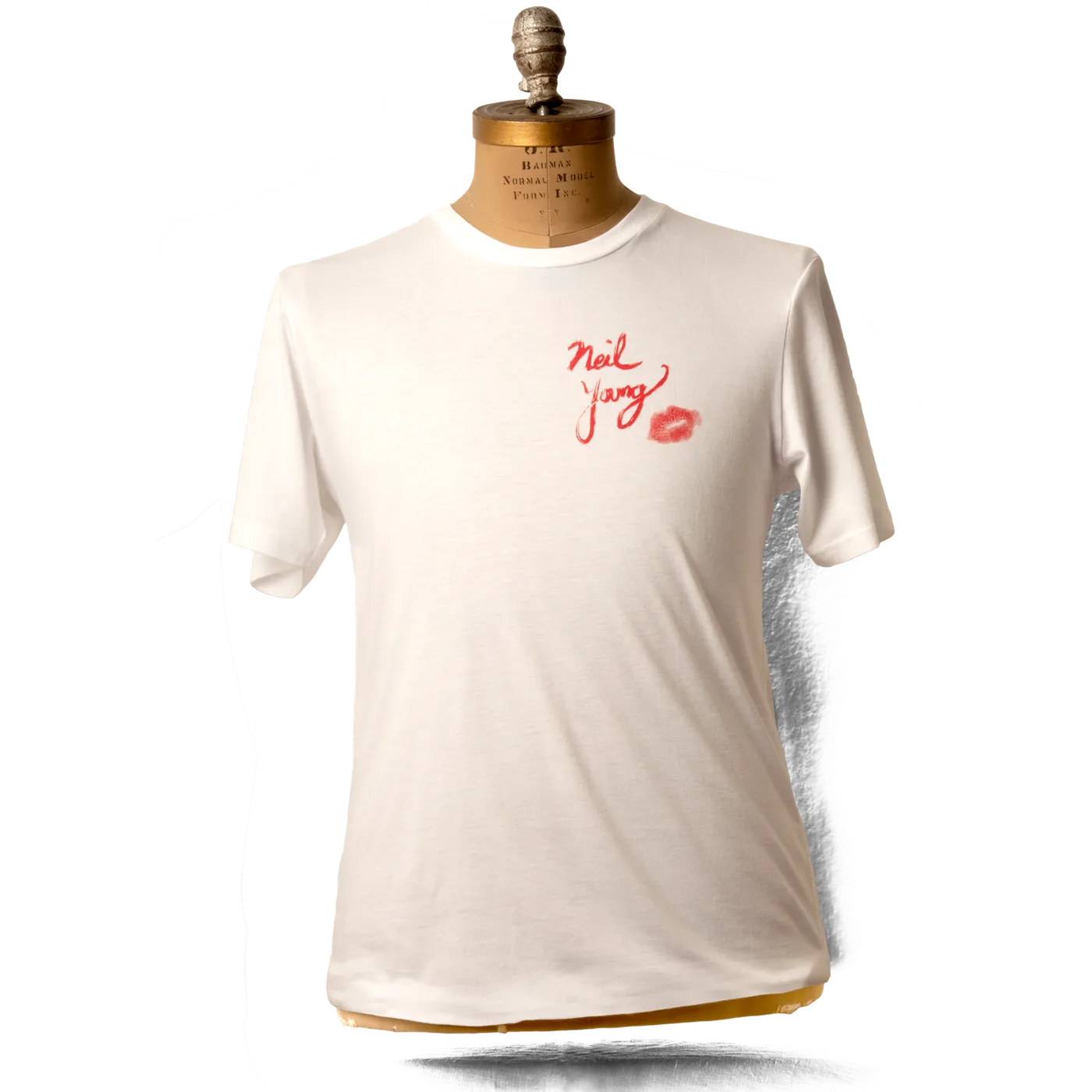 Neil Young Soft Organic Songs For Judy Men's White T-Shirt