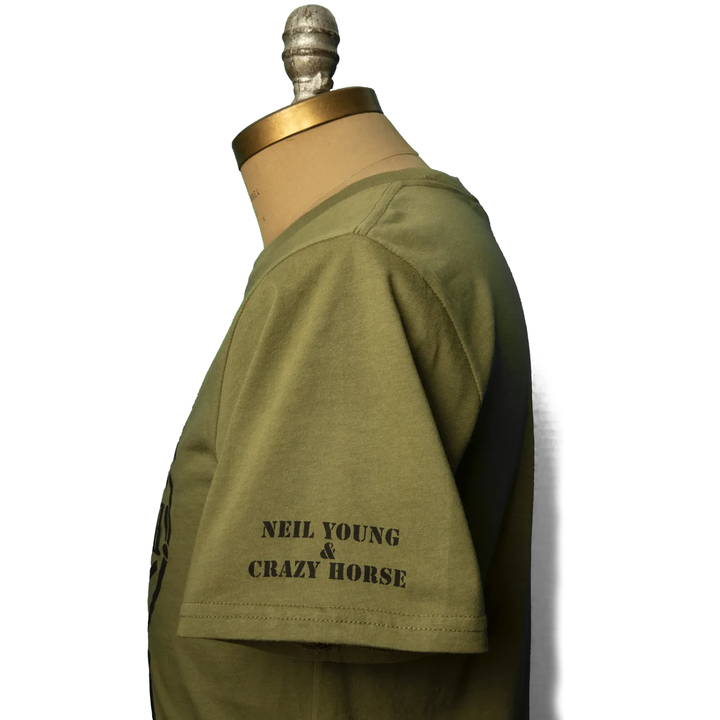 Neil Young Soft Organic GO Earth Men's Green T-Shirt