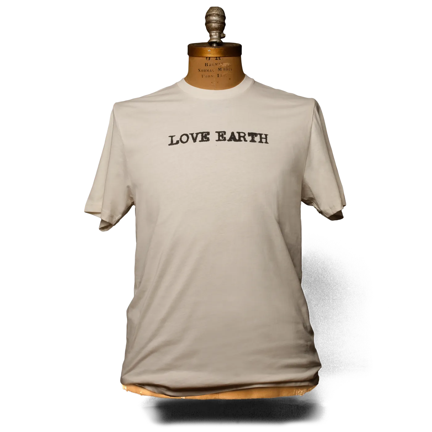 Neil Young Typewriter Love Earth Cream T-Shirt