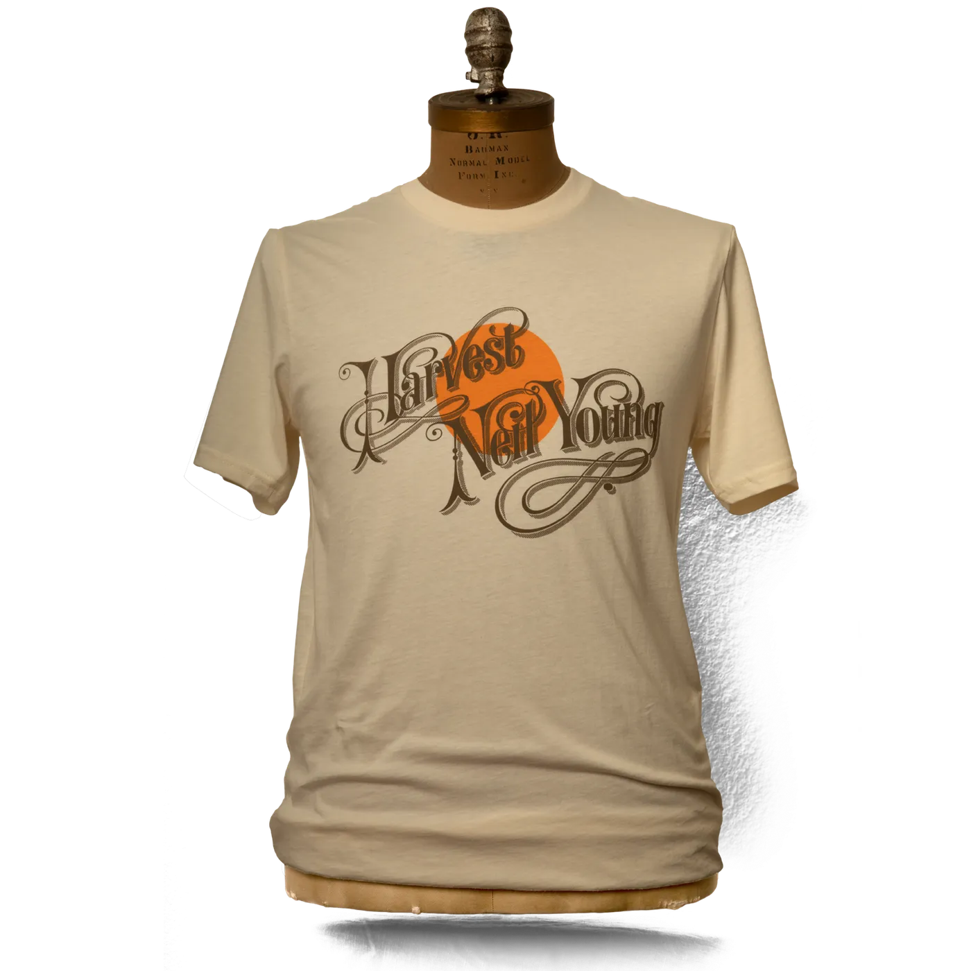 Neil Young Soft Organic Harvest Men's Tan T-Shirt