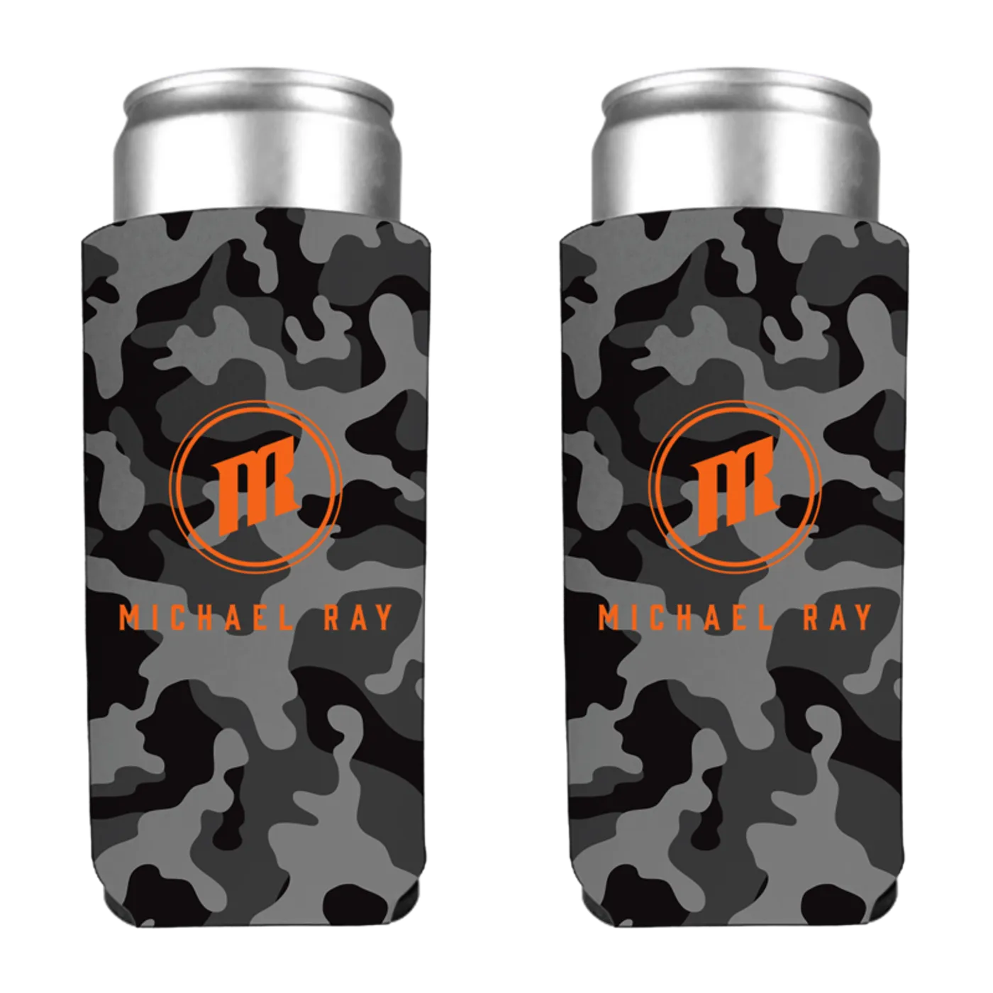 Michael Ray Camo Seltzer Can Insulator