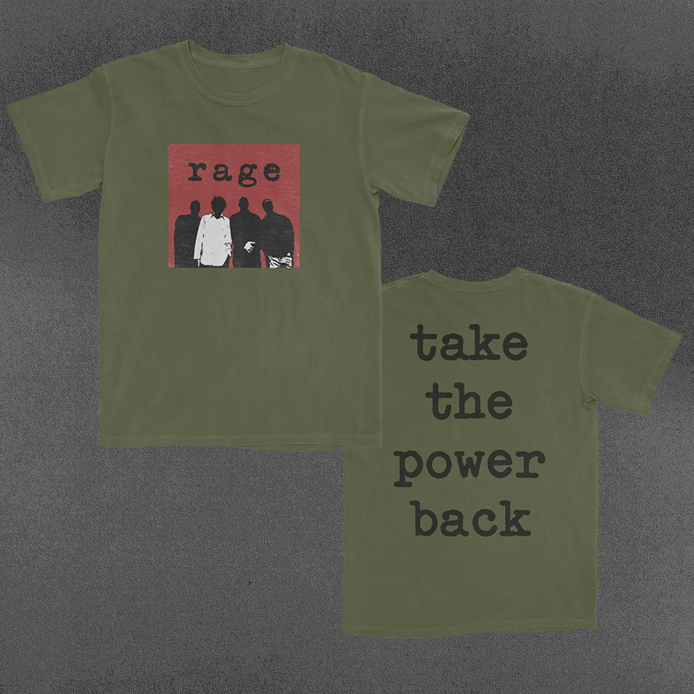 Rage Against The Machine Silhouette Box T-Shirt
