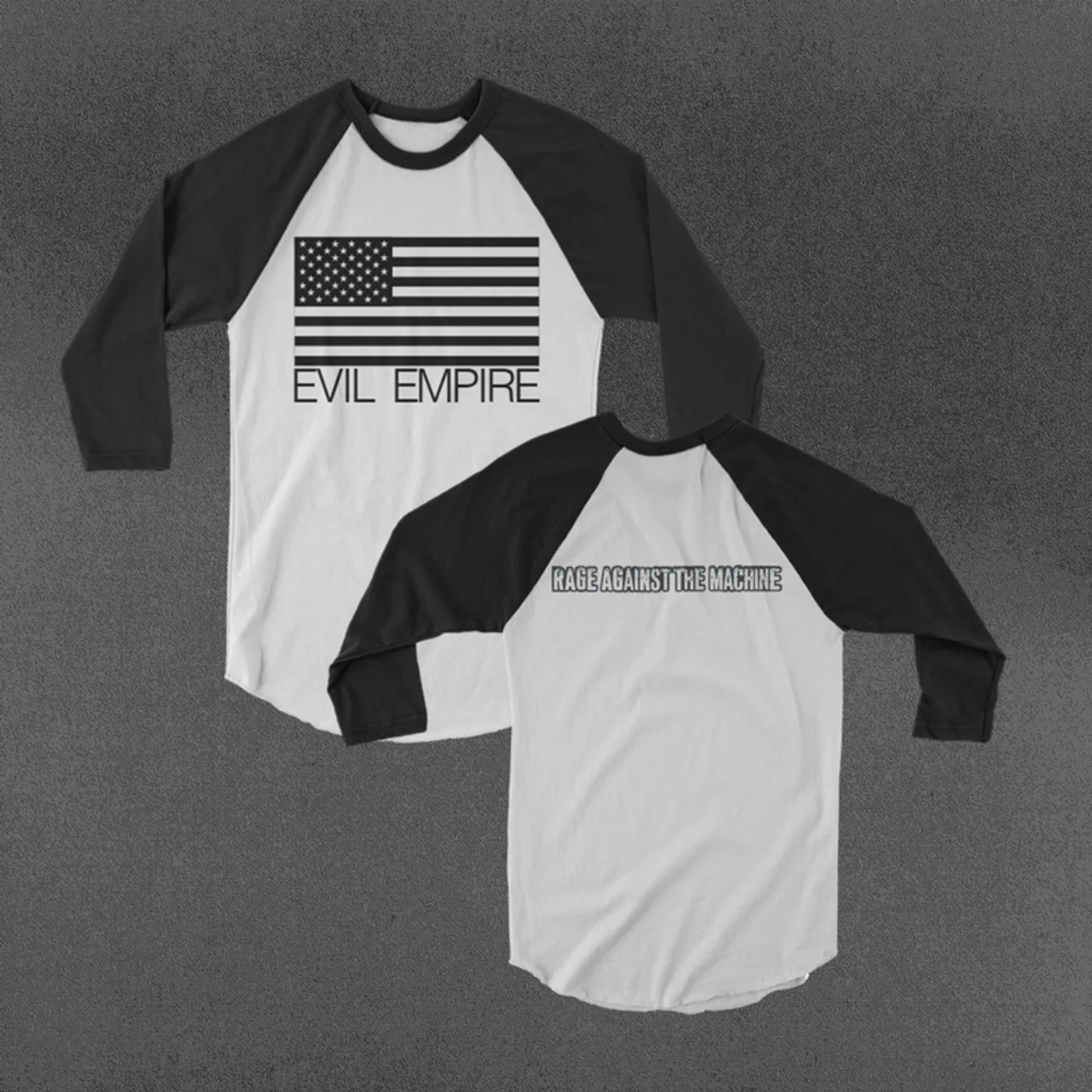 Rage Against The Machine Evil Empire Flag Raglan