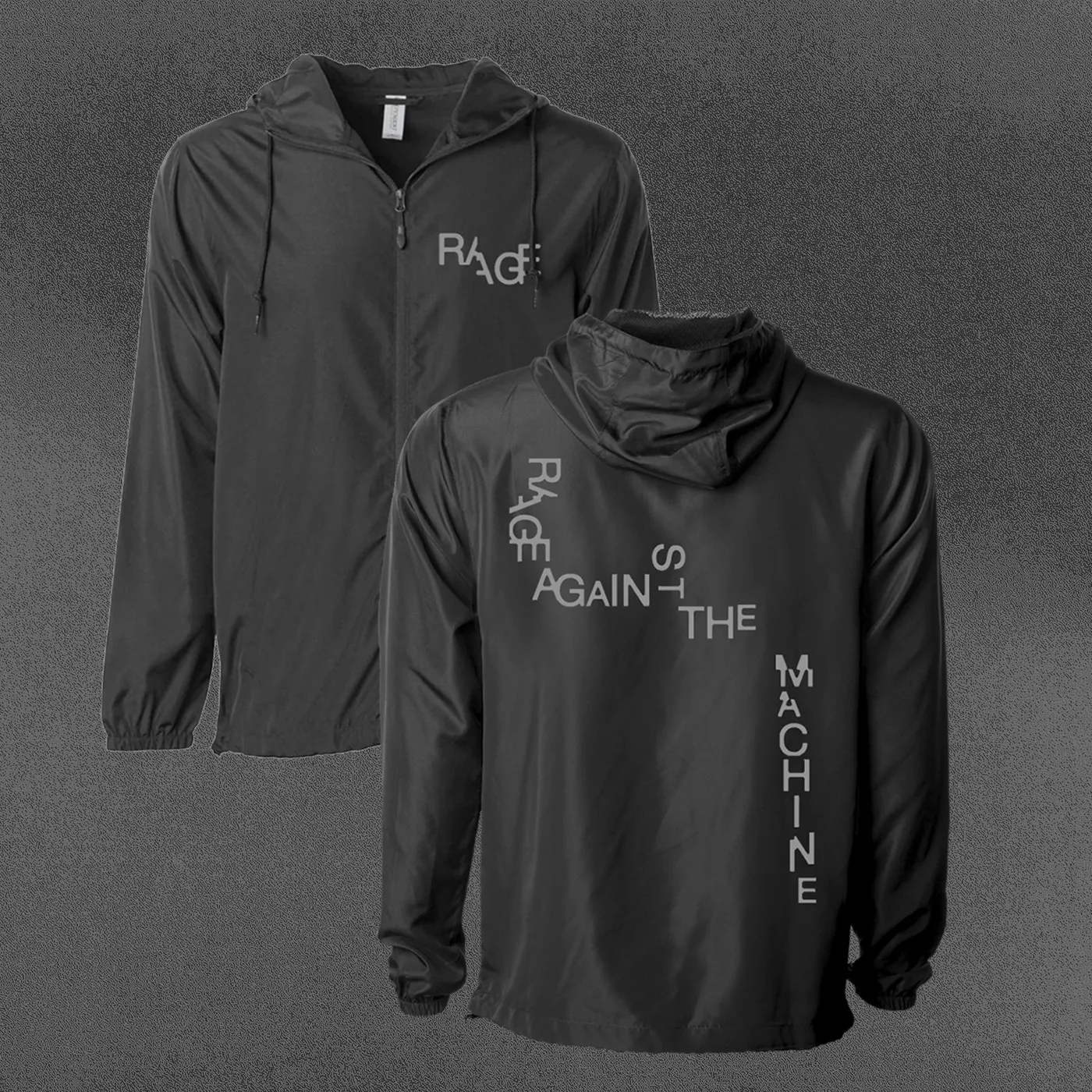 Rage Against The Machine RAGE Broken Type Windbreaker