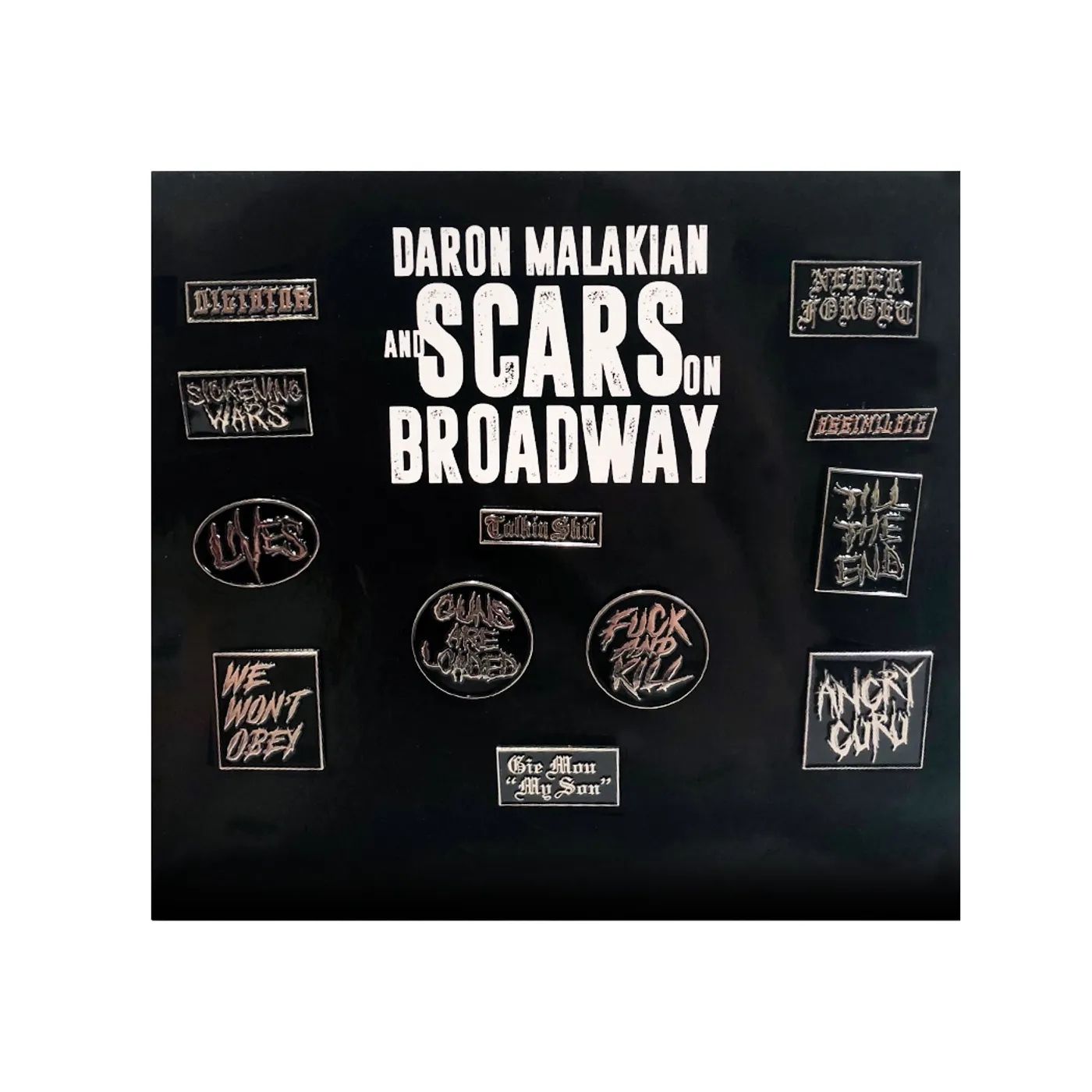 Scars On Broadway Dictator 12 Piece Enamel Pin Set