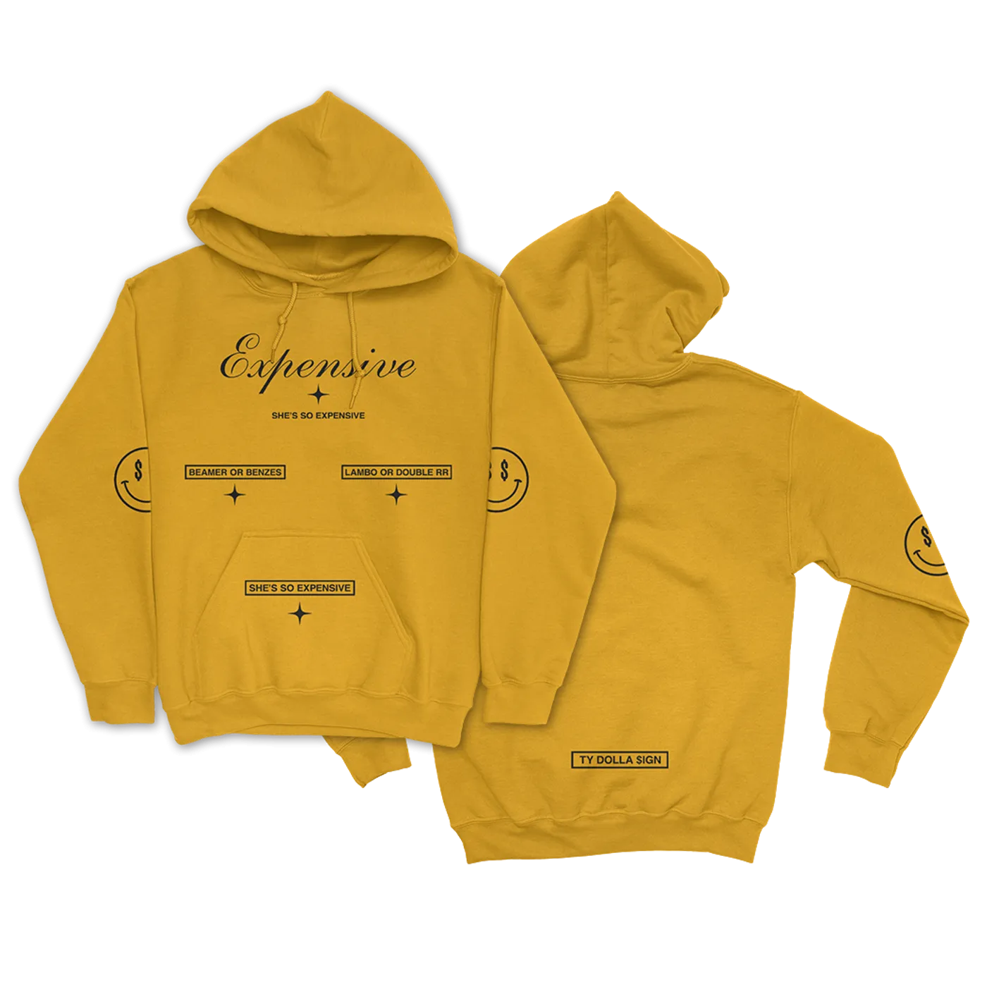 Ty Dolla $ign Expensive Yellow Hoodie