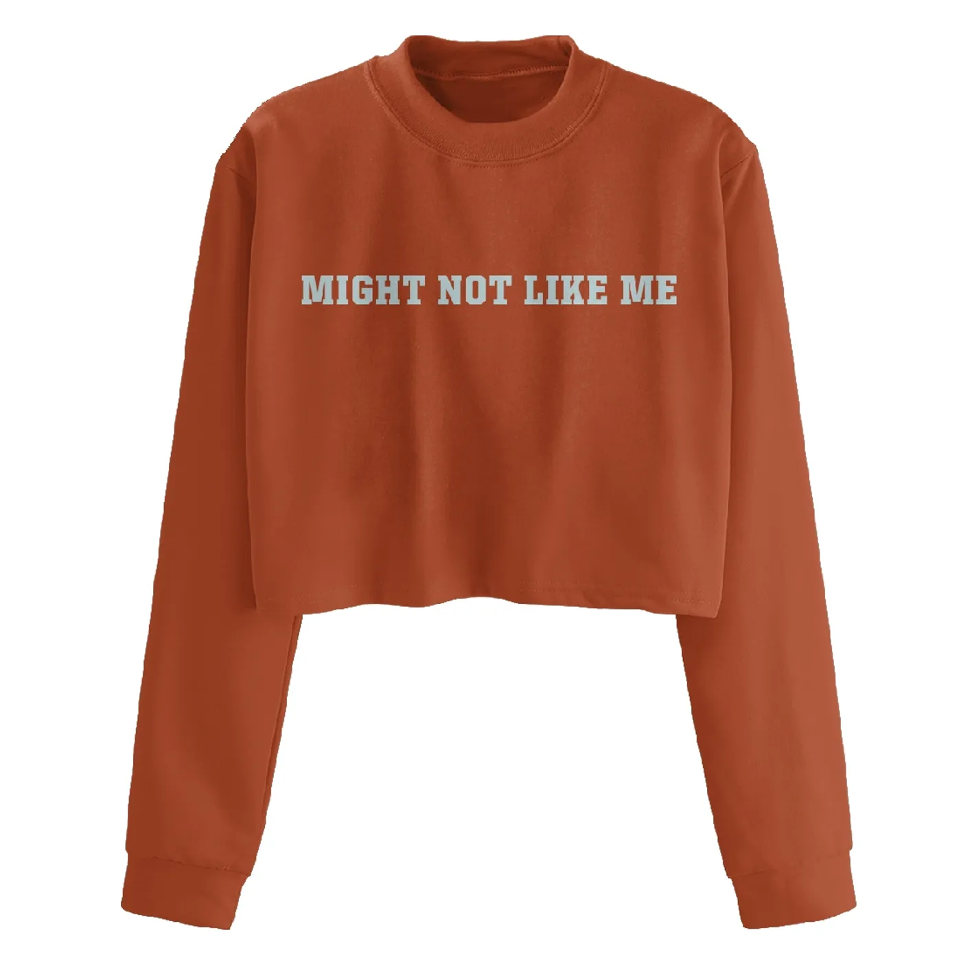 Brynn Elliott Might Not Like Me Crop Top Crewneck