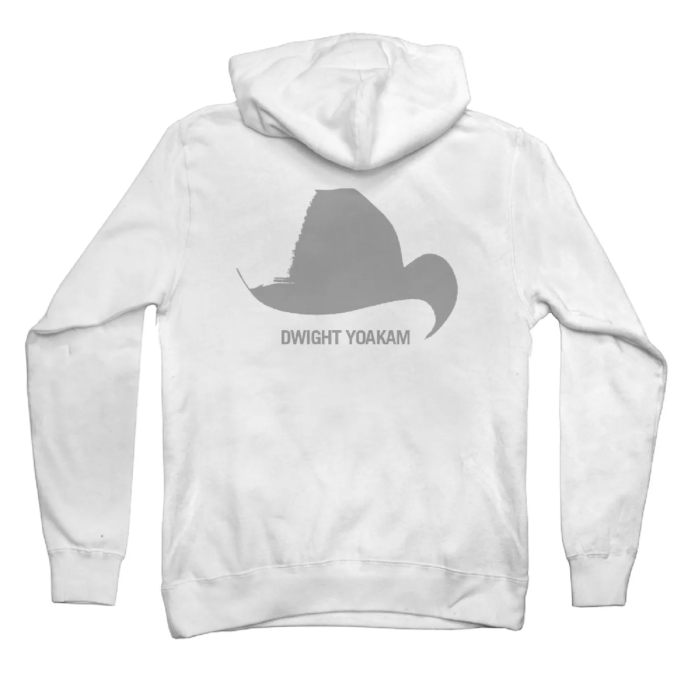 Dwight Yoakam Fast As You White Zip Hoodie