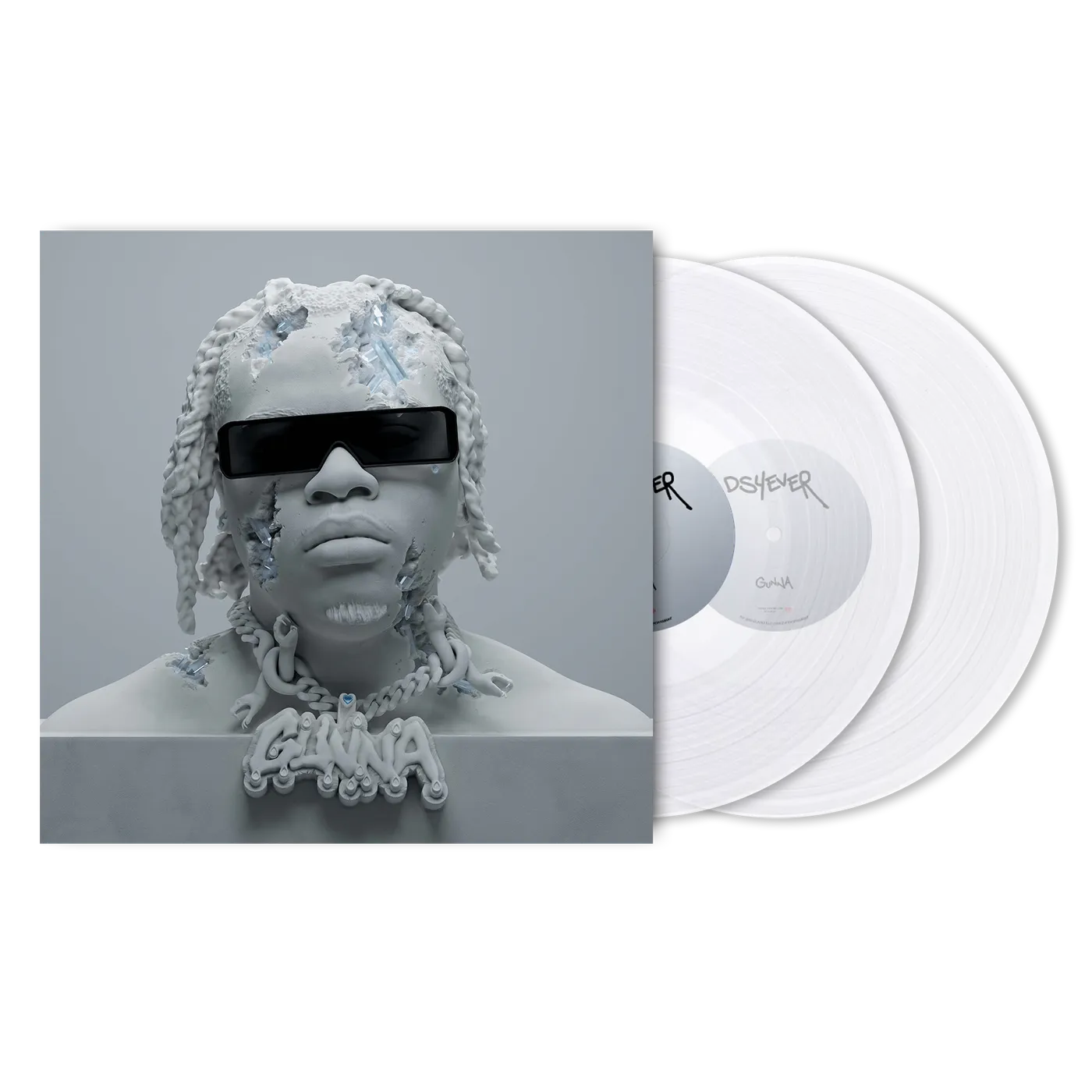 Gunna DS4EVER Vinyl - Crystal Clear - Ltd to 1000