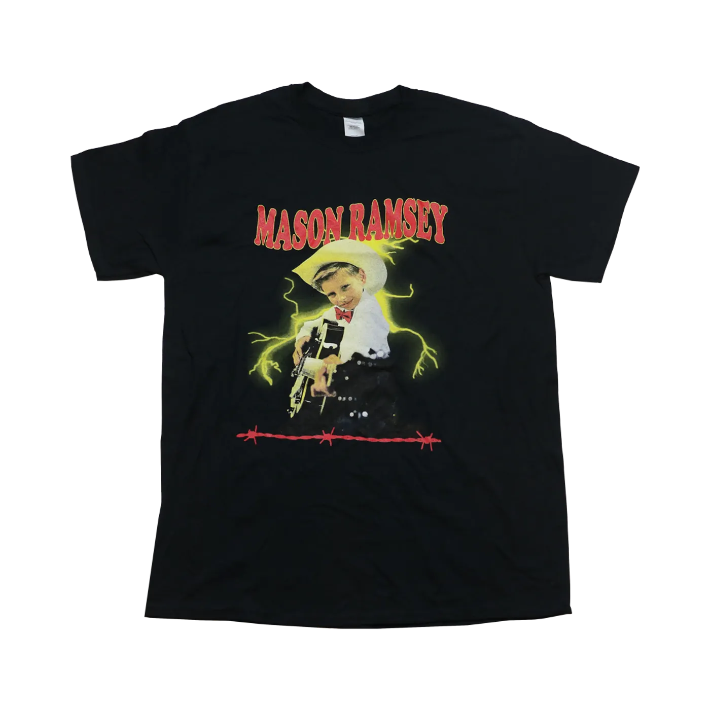 Mason Ramsey Lightning Guitar T-Shirt