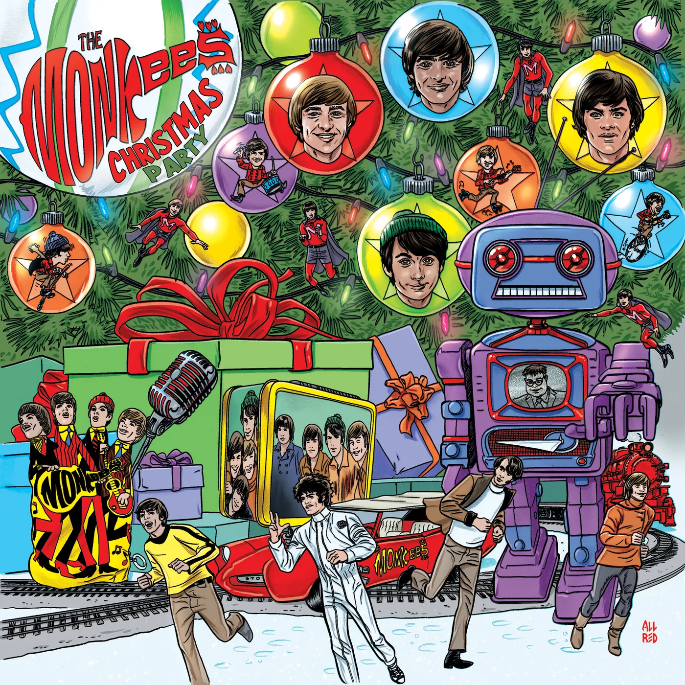 The Monkees Christmas Party LP (Vinyl)