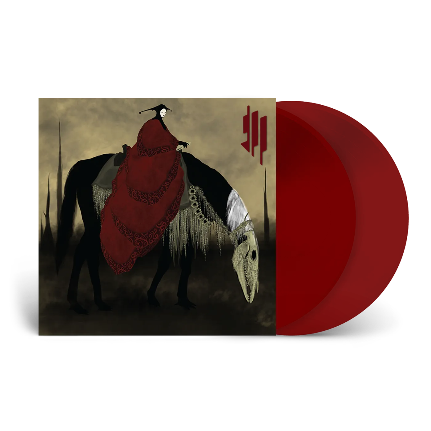 Skrillex Quest For Fire Translucent Ruby Vinyl