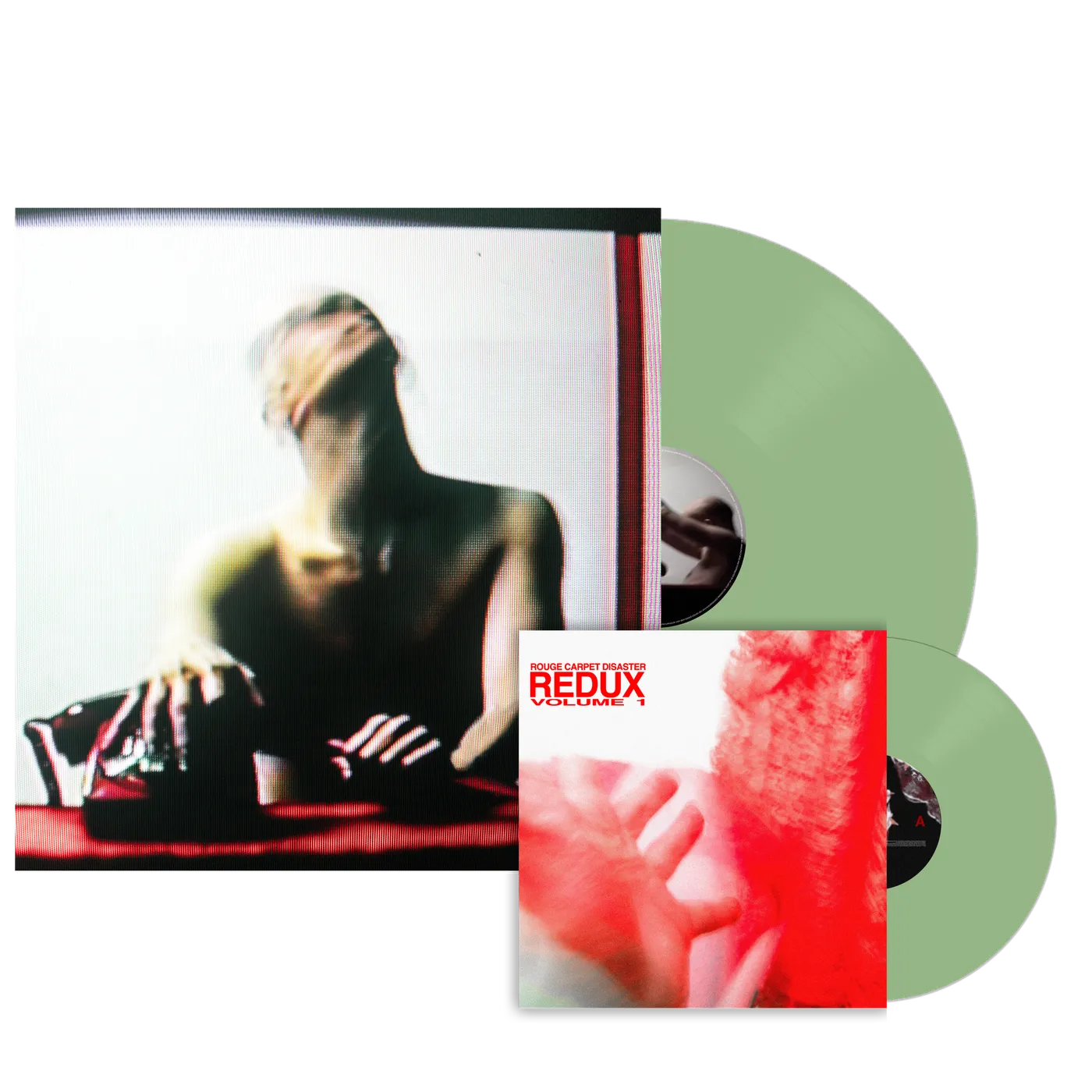 Static Dress Rouge Carpet Disaster (Redux) Glow In The Dark LP + Bonus 7” Vinyl