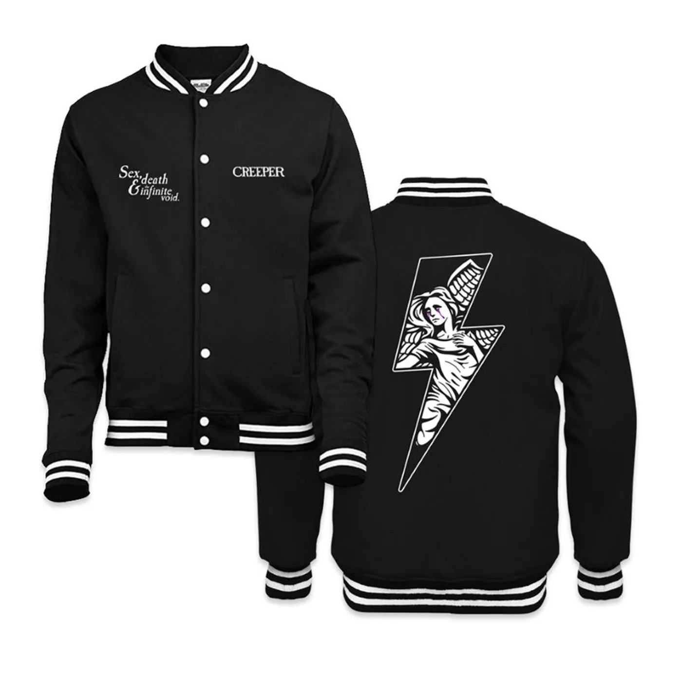 Creeper Sex, Death & The Infinite Void Varsity Jacket