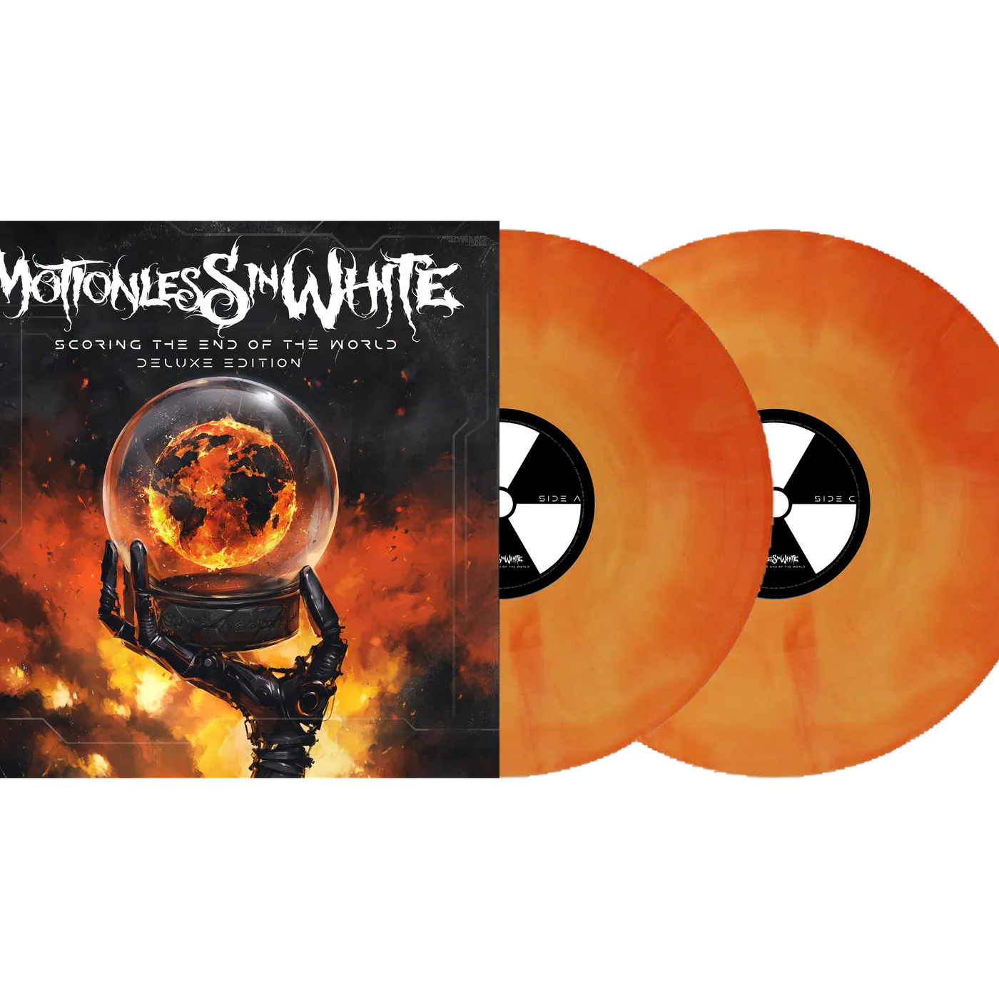 Motionless In White Scoring The End Of The World (Deluxe Edition) Hellfire Vinyl
