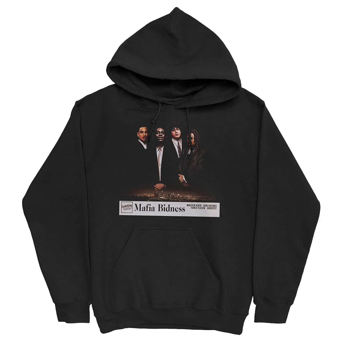 Shoreline Mafia Mafia Bidness Deluxe Cover Art Hoodie