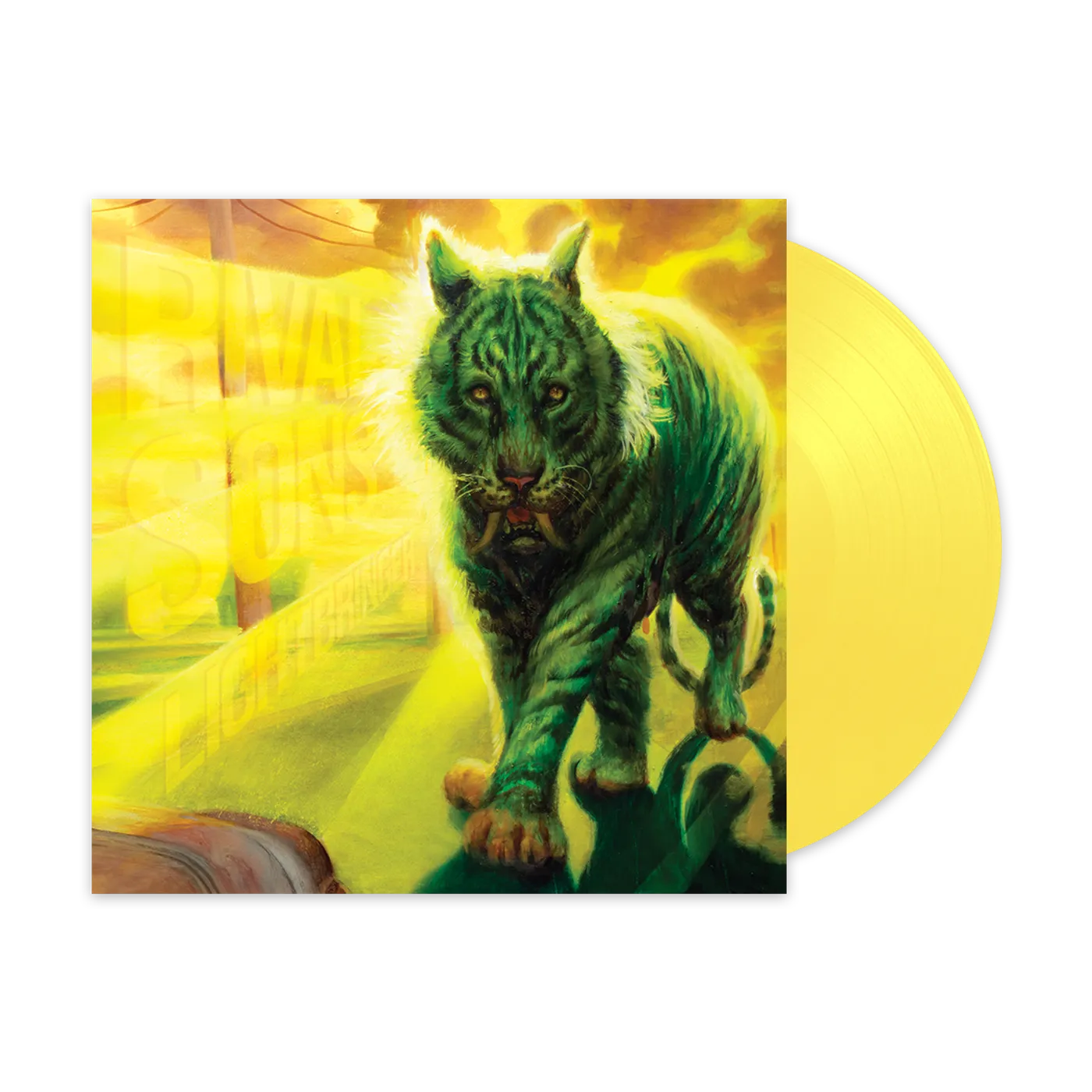 Rival Sons LIGHTBRINGER Yellow Lemonade Vinyl