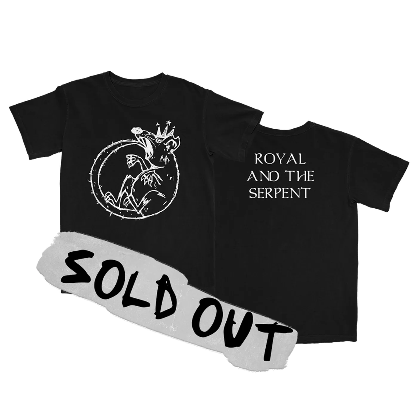 Royal & the Serpent RATS Circle King Tee
