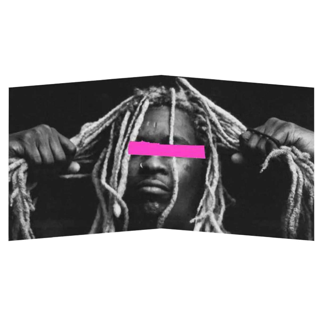 Young Thug PUNK Vinyl - Alternate Cover, Pink w/Black & White Splatters