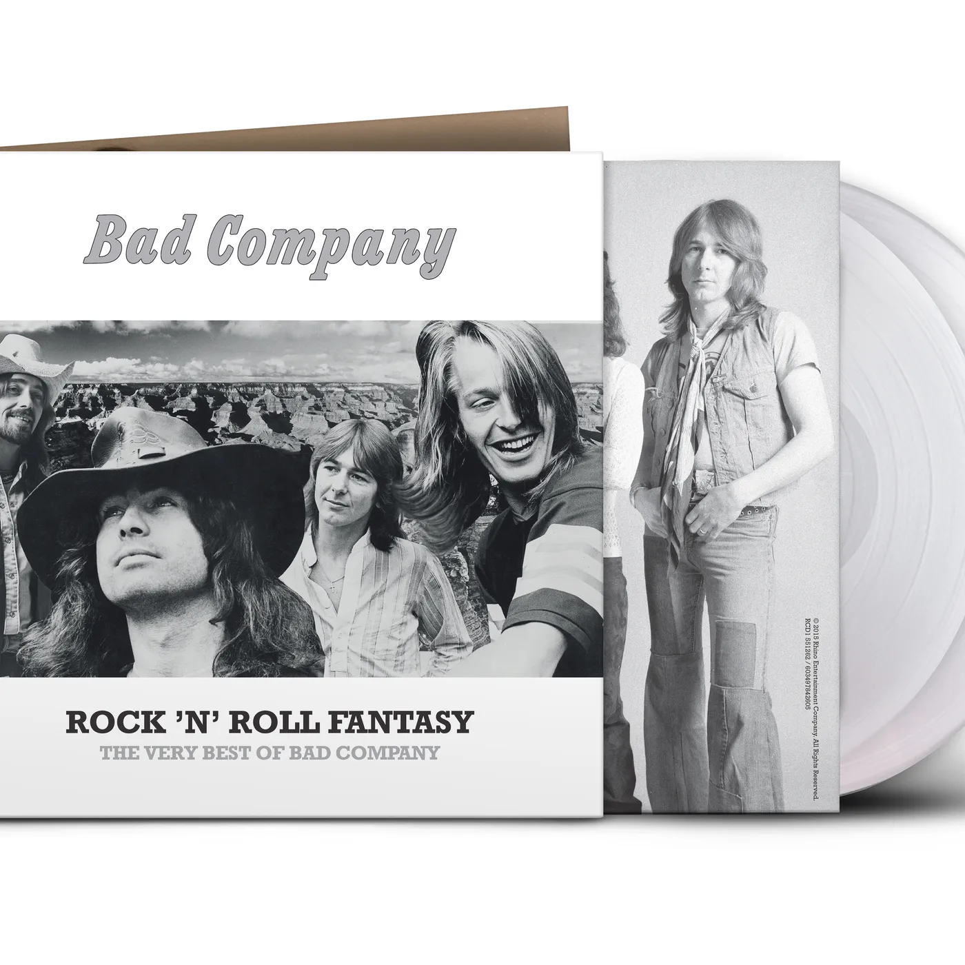 Bad Company Rock 'N' Roll Fantasy: Very Best Of (2LP, Clear Vinyl)