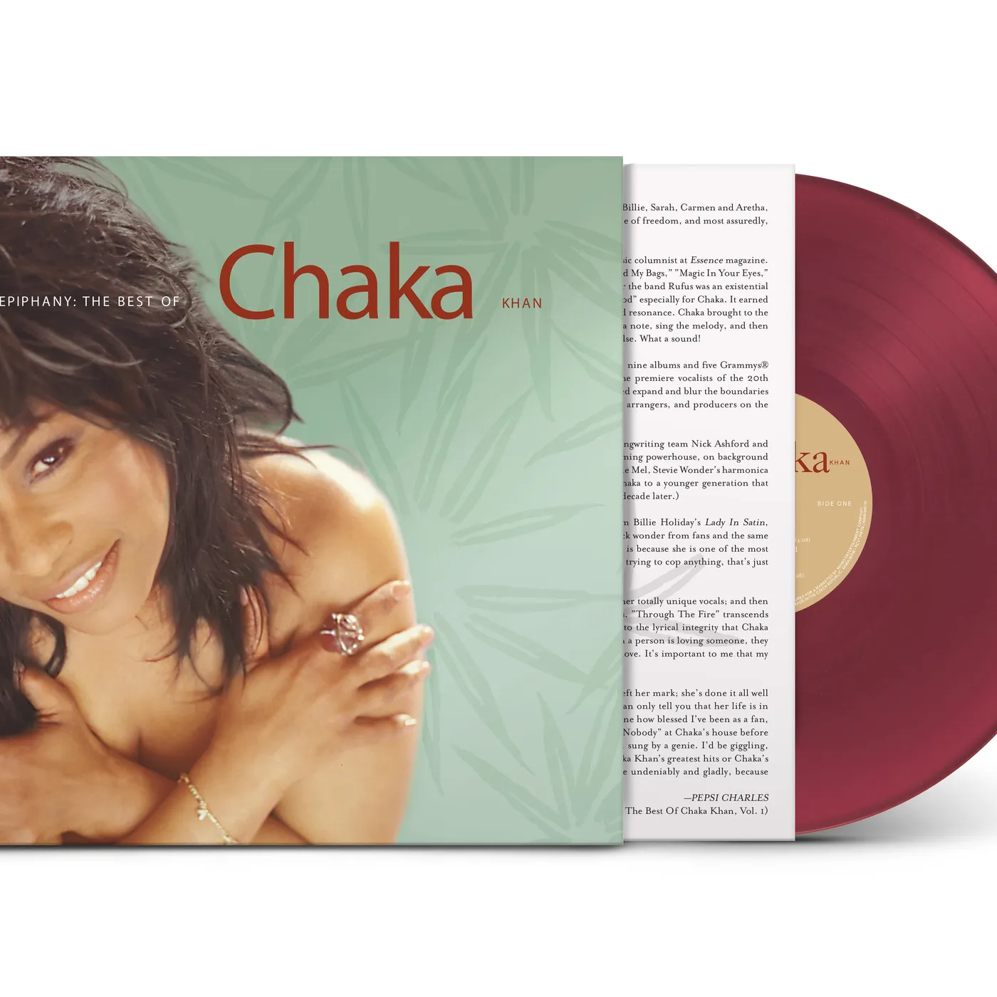Epiphany: The Best Of Chaka Khan, Vol. 1 1LP Burgundy Vinyl