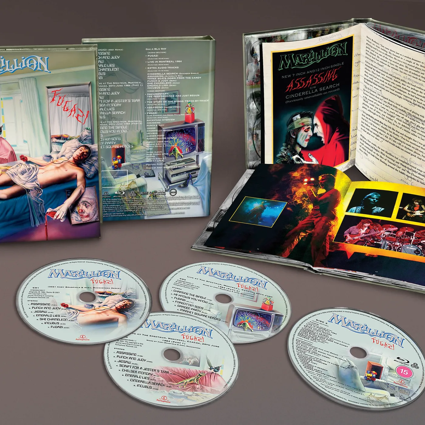 Marillion Fugazi (Deluxe Edition) 3CD/Blu-ray