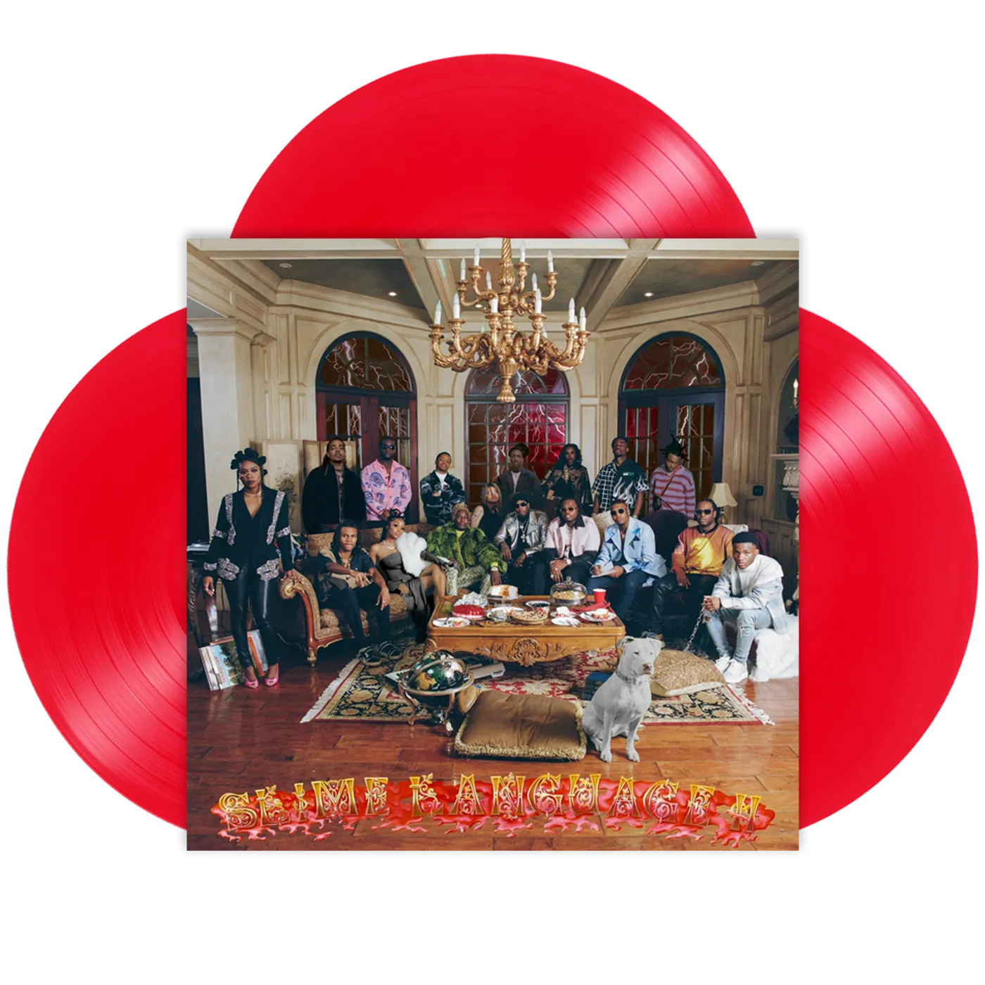 Young Stoner Life Records SL2 Deluxe Red Vinyl: Ltd. Edition of 300, Numbered 3LP