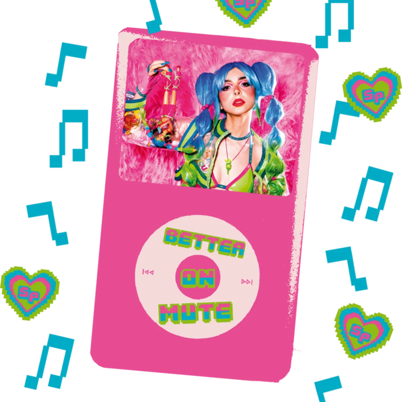 Sophie Powers Better On Mute Hoodie