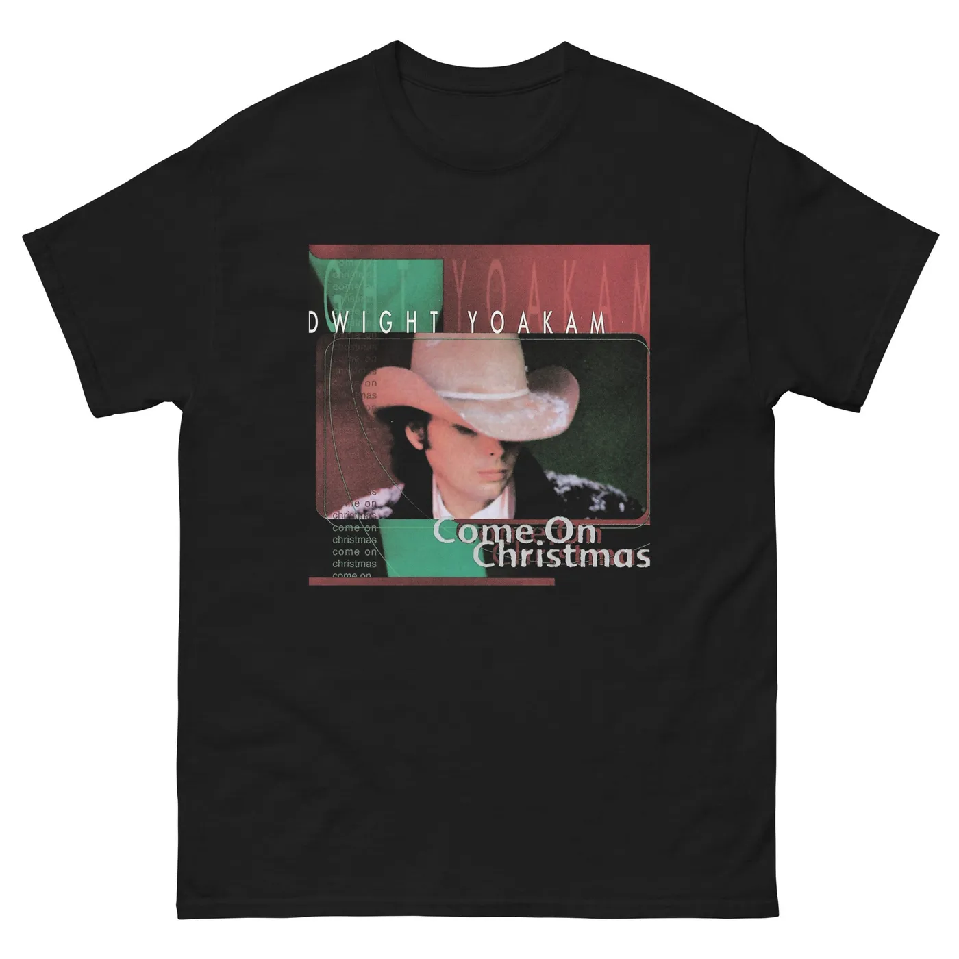 Dwight Yoakam Come On Christmas Album T-Shirt