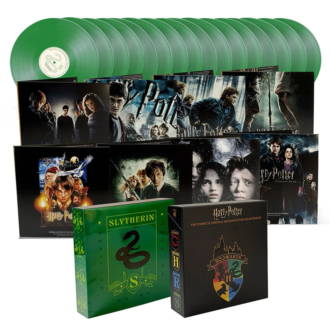 Various Artists Harry Potter: The Complete Original Motion Picture Soundtracks I-VII (Slytherin) (Vinyl)