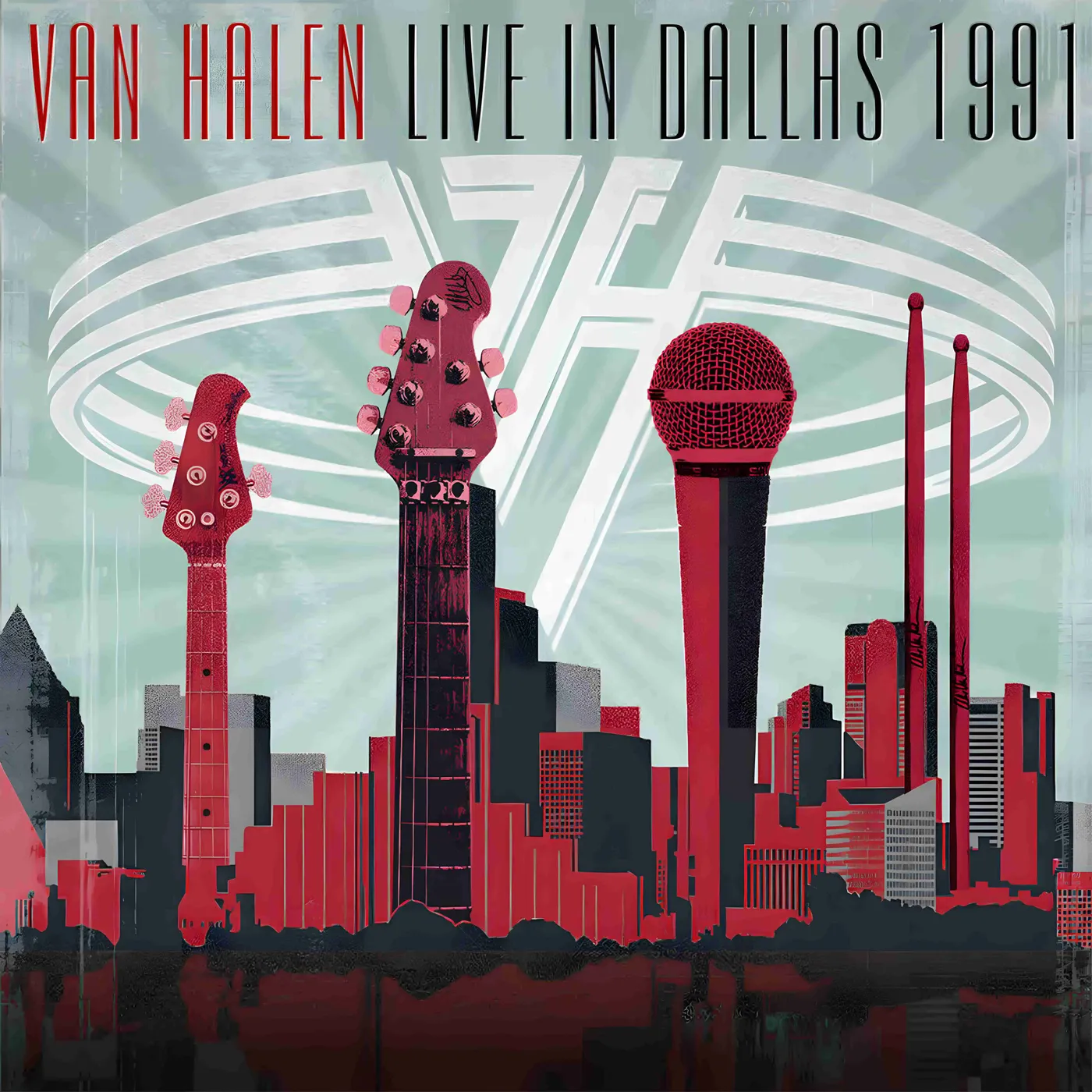 Van Halen Live In Dallas 1991 (2LP Black) (Vinyl)