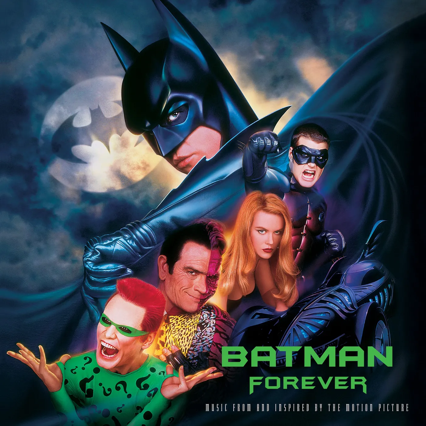 Various Artists Batman Forever (LP) (Blue Silver) (Vinyl)