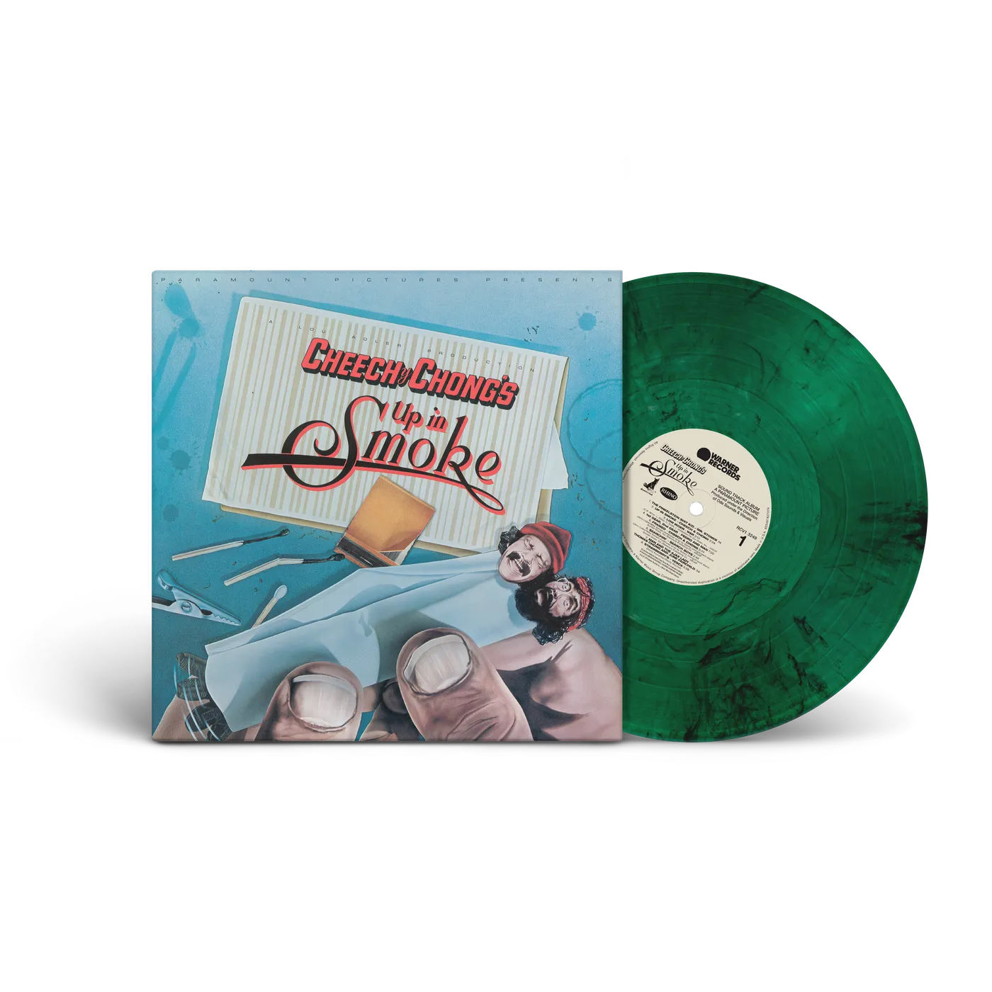 Cheech & Chong Up In Smoke (Smokin' Green LP) (Vinyl)