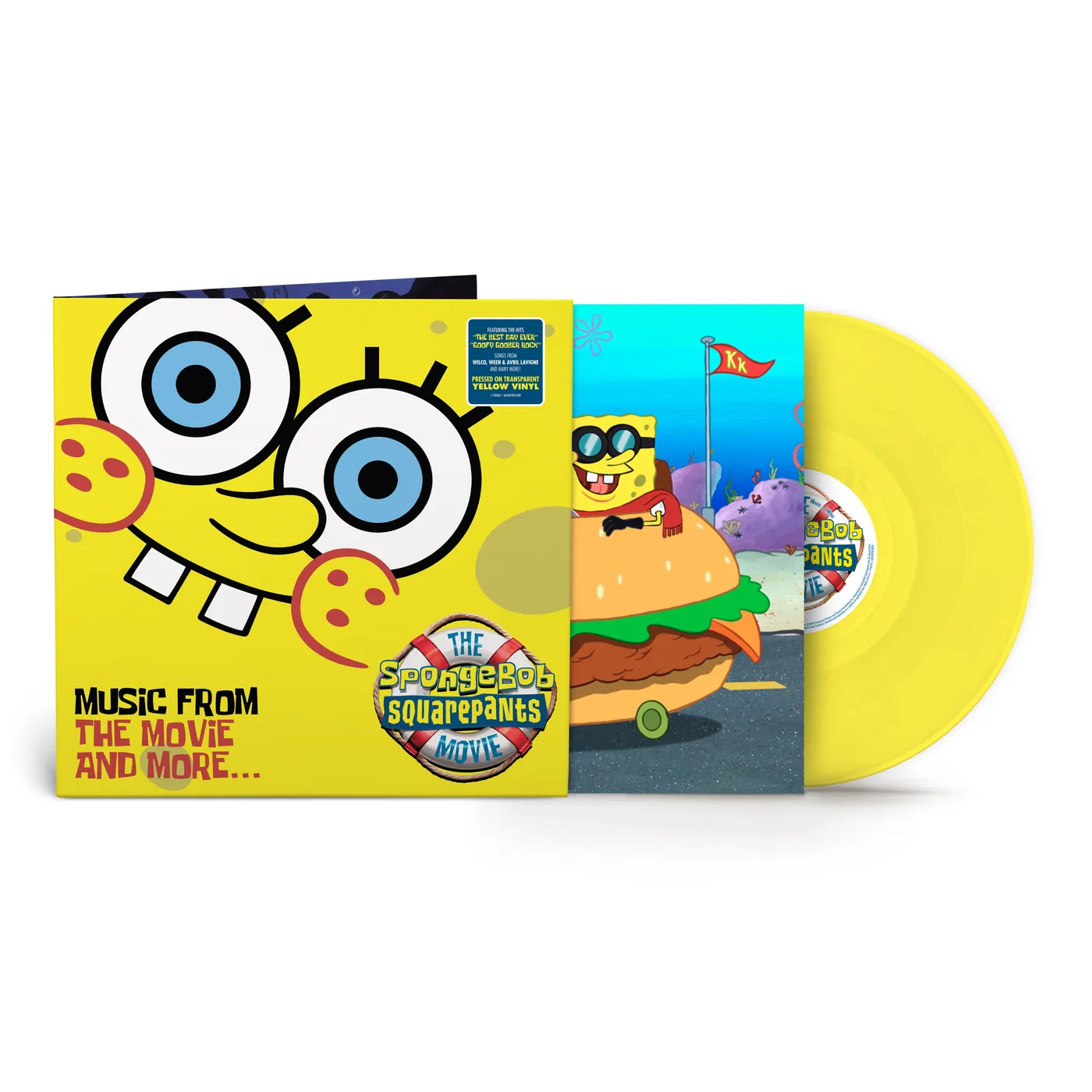 Various Artists The SpongeBob SquarePants Movie-Music From The Movie and More (Color LP) (Vinyl)