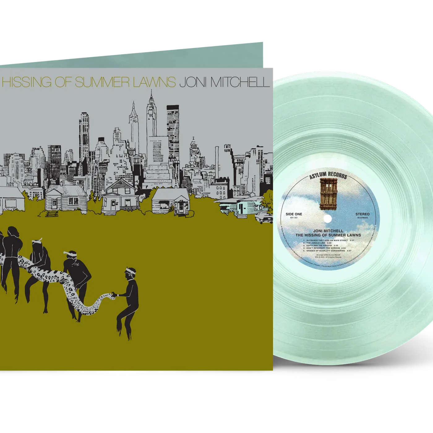 Joni Mitchell The Hissing Of Summer Lawns (LP, Remaster, Clear) (Vinyl)