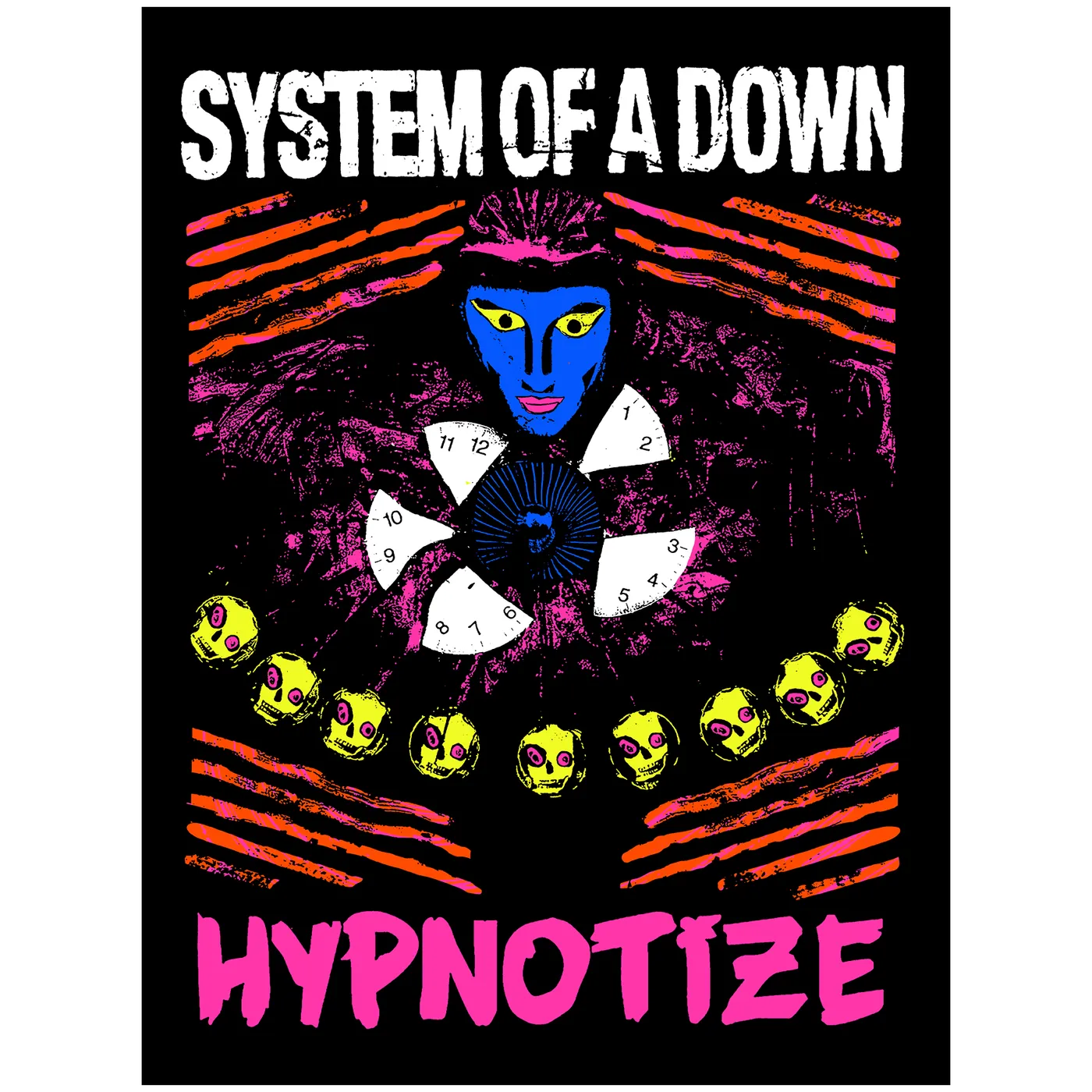 System Of A Down Hypnotize Blacklight Poster