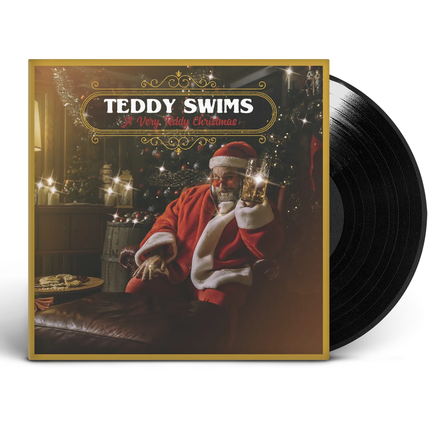 Teddy Swims Christmas Vinyl & Ornament Bundle