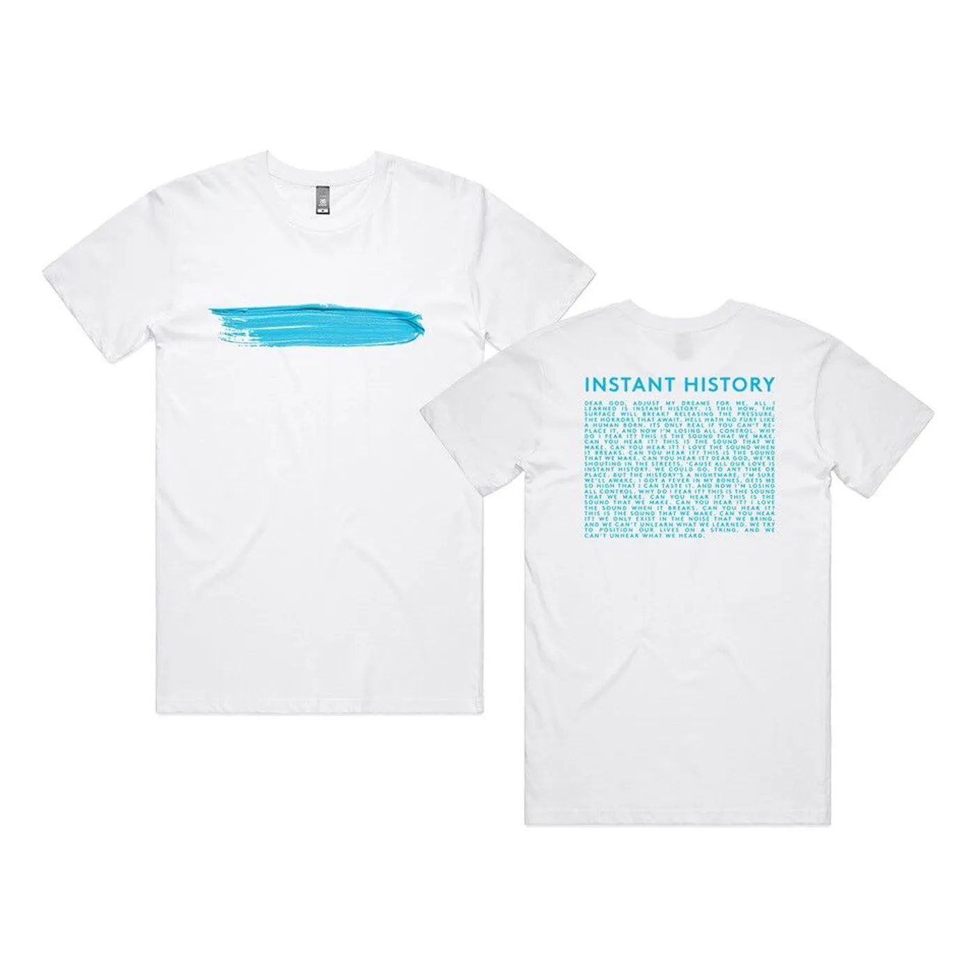 Biffy Clyro Instant History White T-Shirt