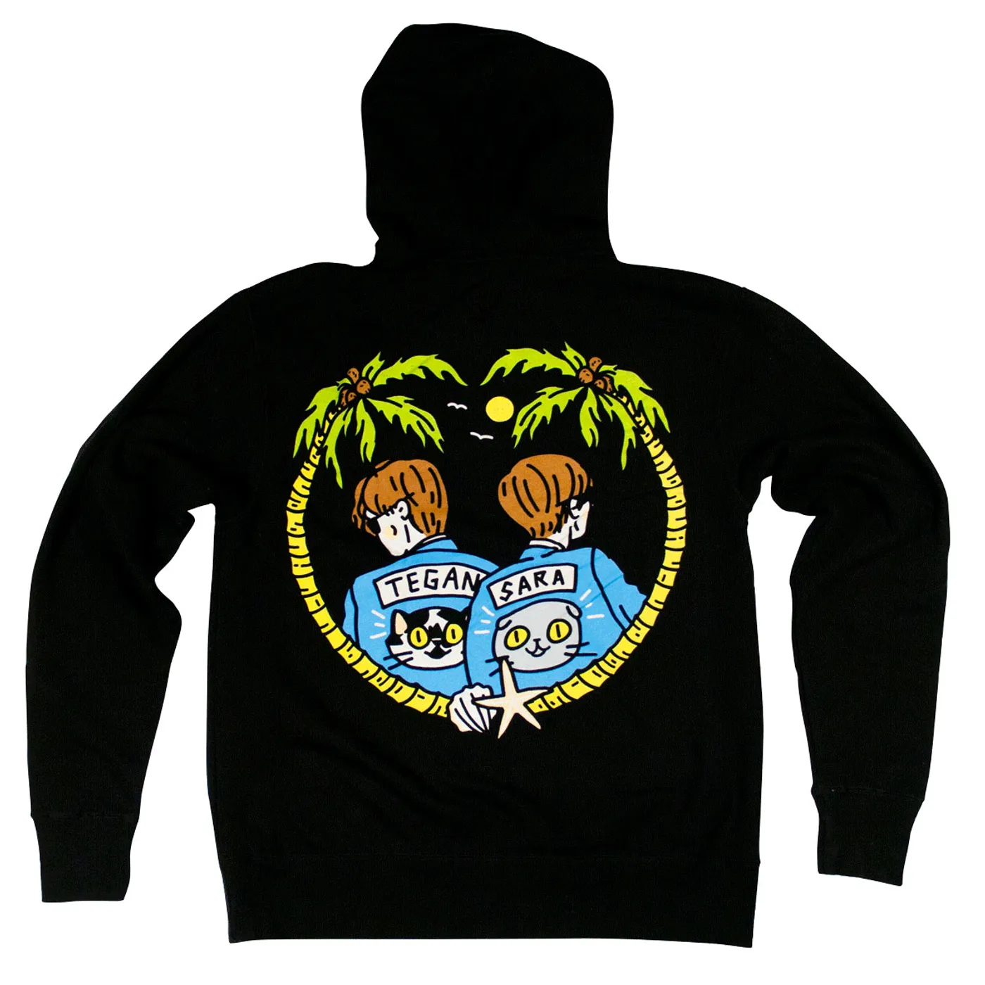 Tegan and Sara Cali Living Zip Hoodie