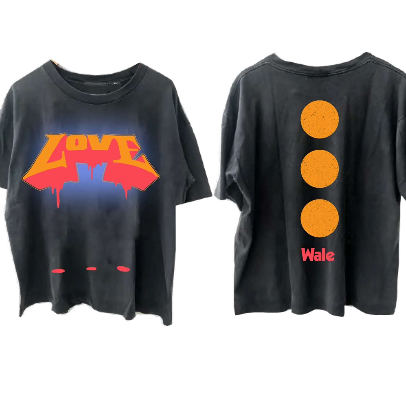 Wale Graffiti Love Vintage T-Shirt