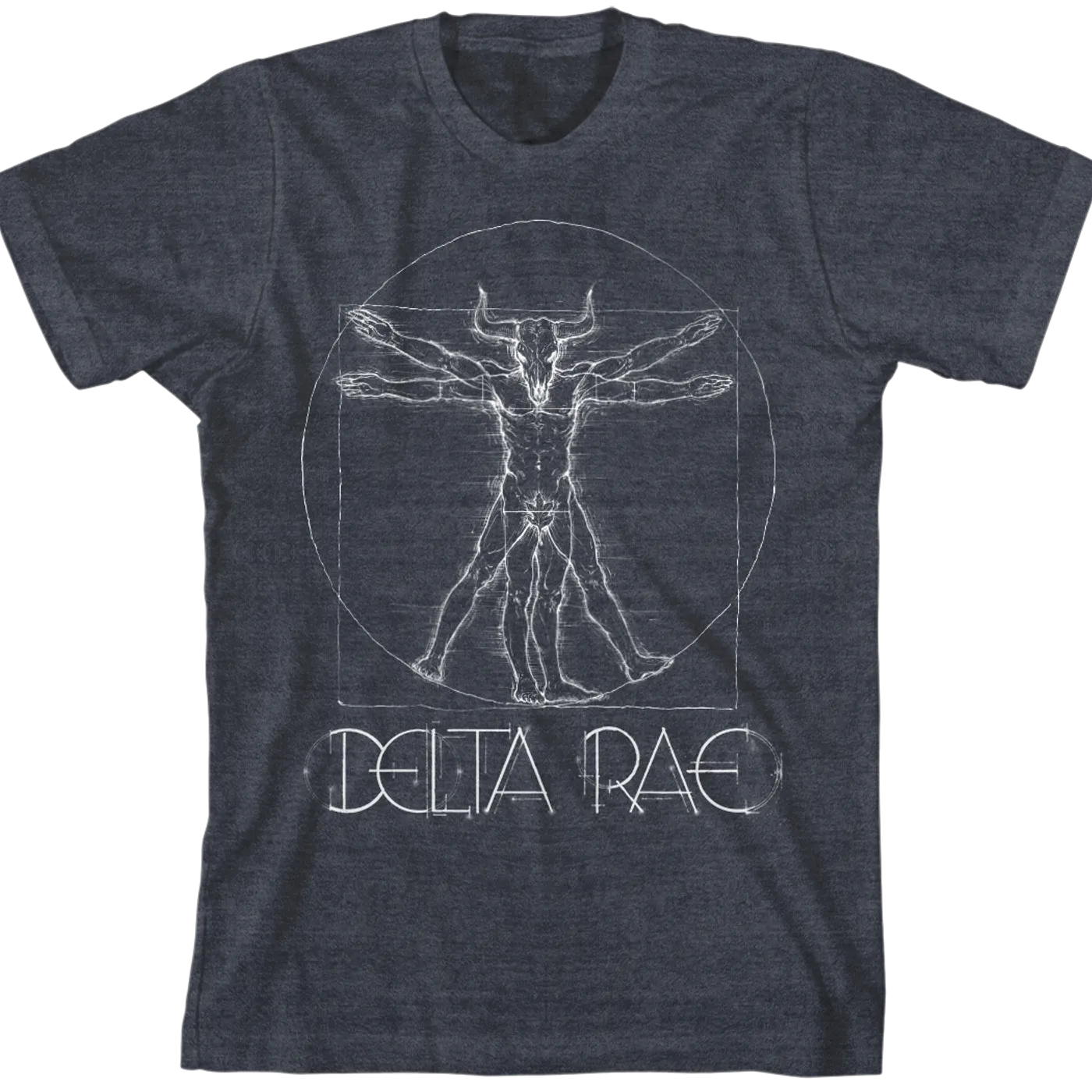 Delta Rae Vitruvian Minotaur Unisex T-Shirt
