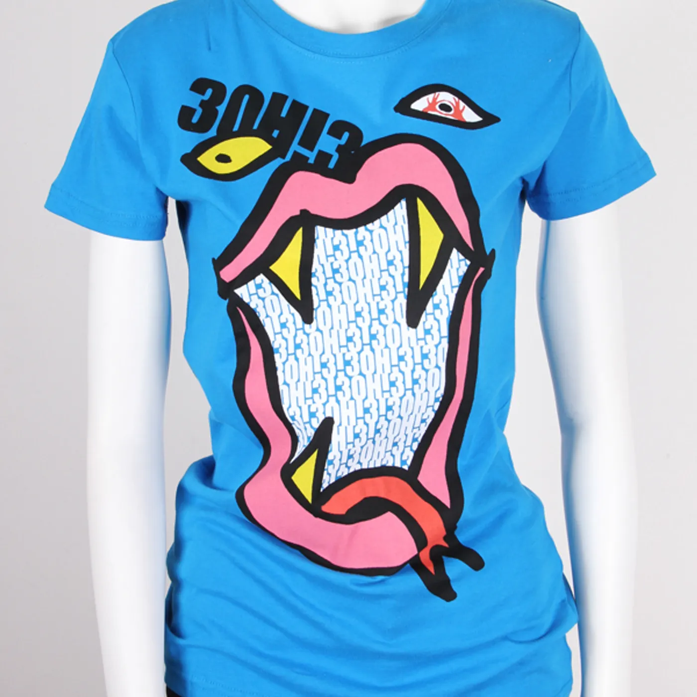 3OH!3 Fang Mouth Juniors T-shirt