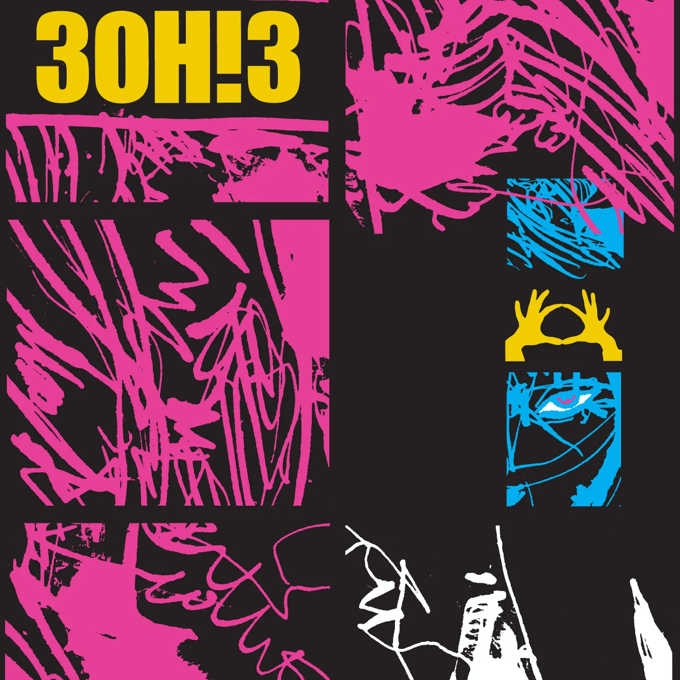 3OH!3 Forest Pieces Juniors T-shirt