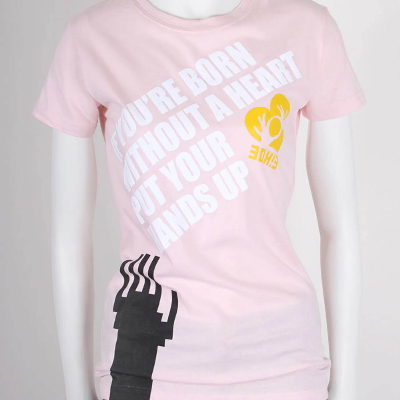 3OH!3 Born Without a Heart Juniors T-Shirt