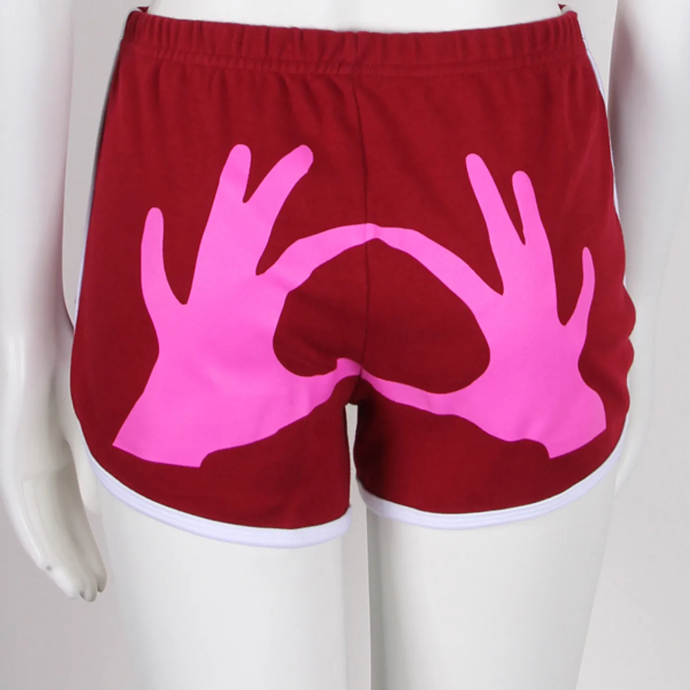 3OH!3 Hand Juniors Booty Shorts