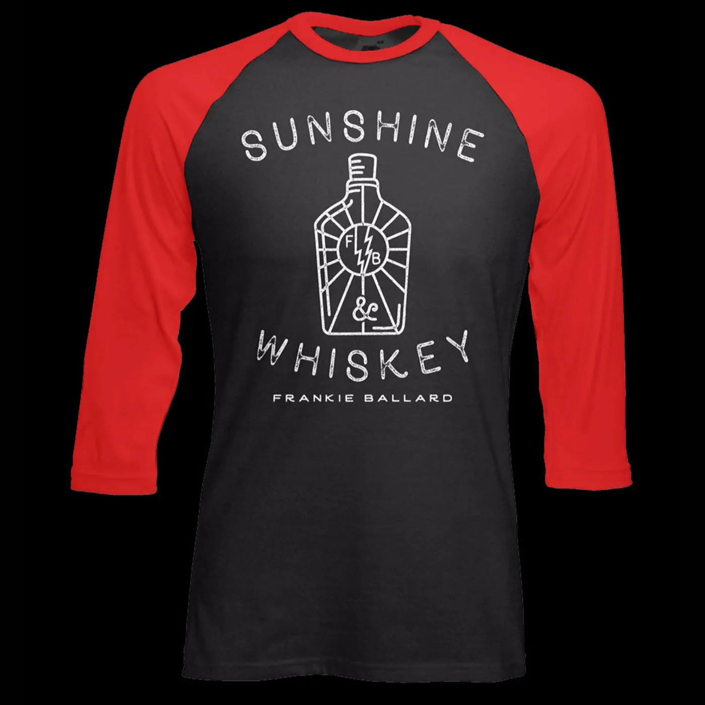 Frankie Ballard Sunshine & Whiskey Baseball Tee