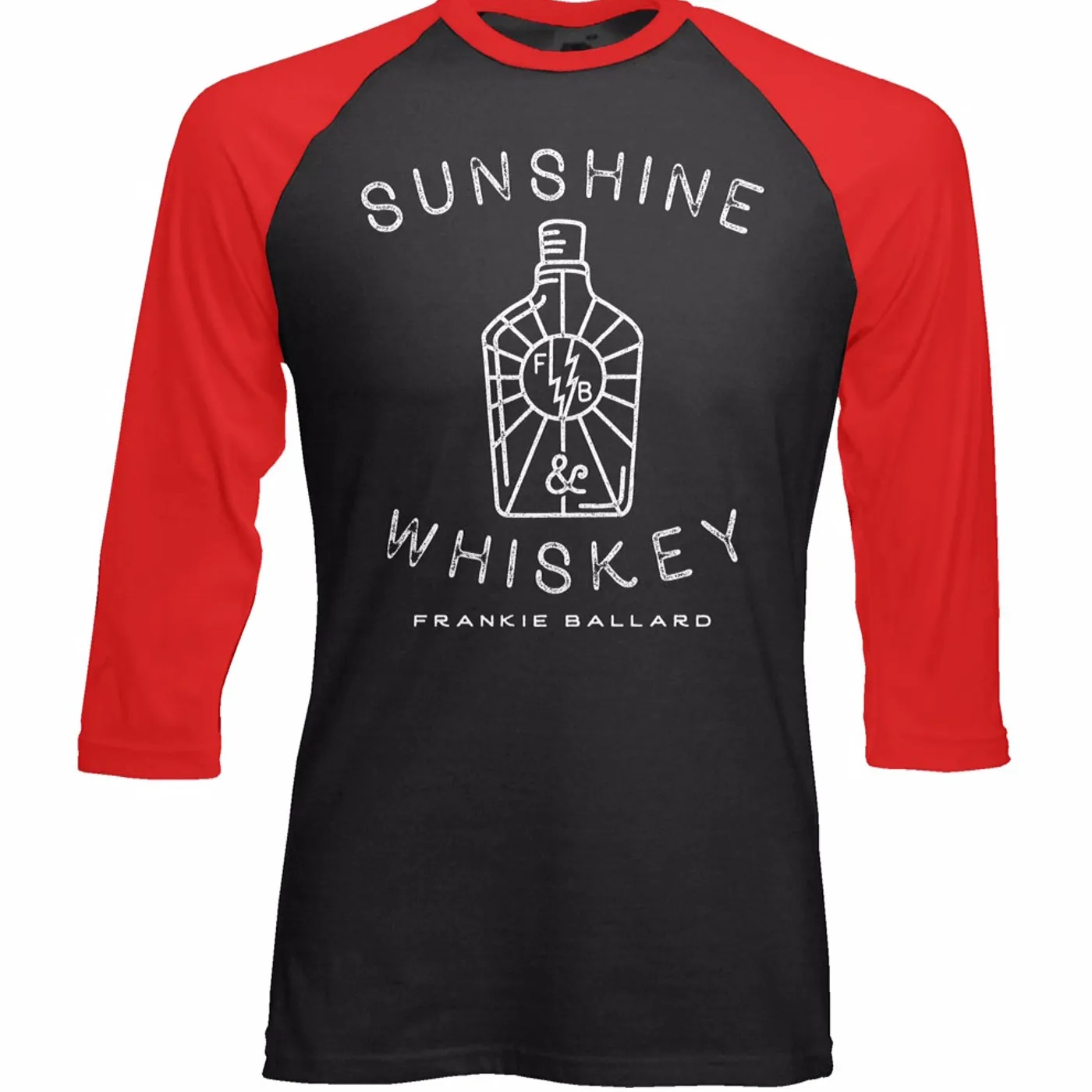 Frankie Ballard Sunshine & Whiskey Baseball Tee